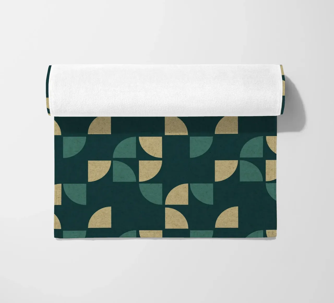 Geometric Pattern telo mare da Kim Hubball Studio