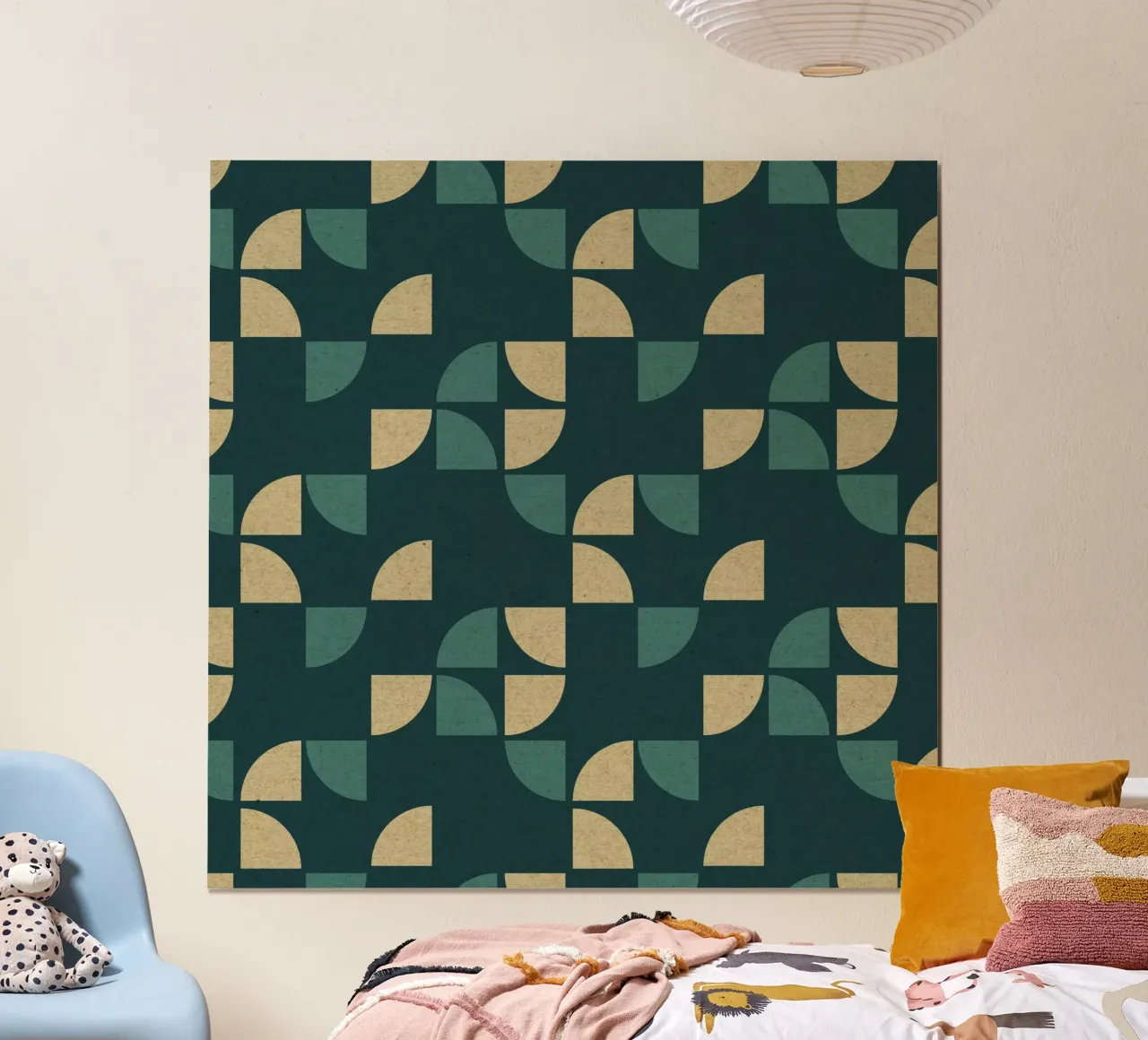 Geometric Pattern poster by Kim Hubball Studio