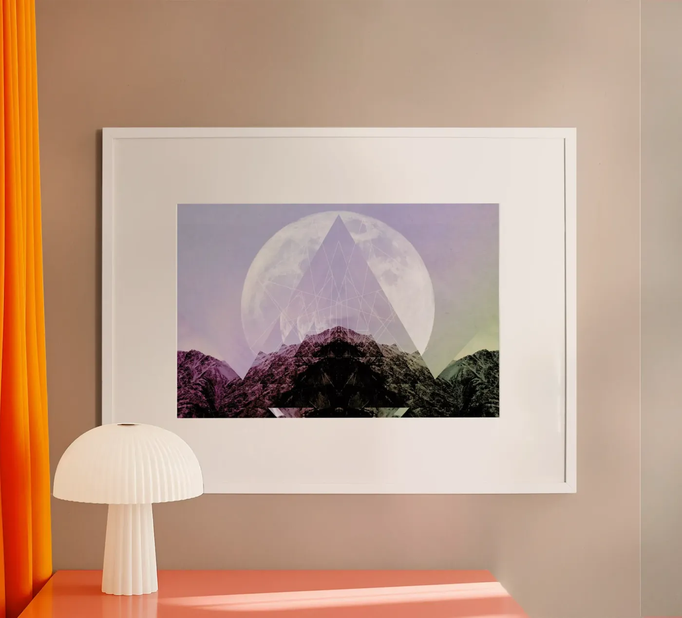 Landscape uncharted poster by Three Of The Possessed