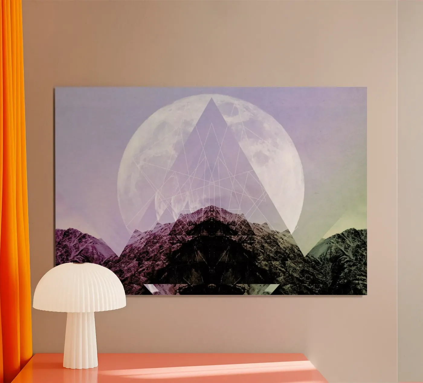 Landscape uncharted poster by Three Of The Possessed