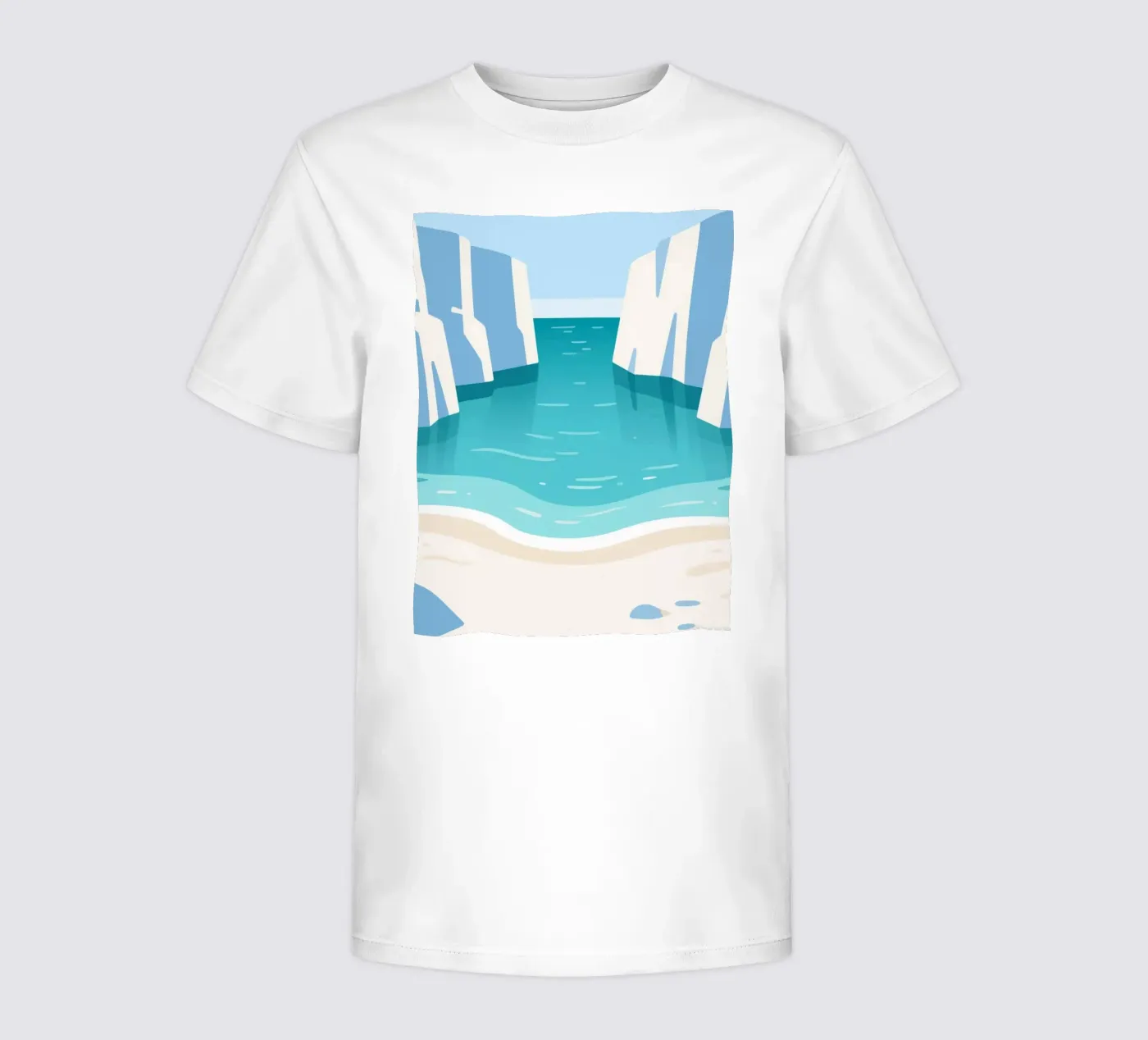 Mare calmo t-shirt bambini da knowledge