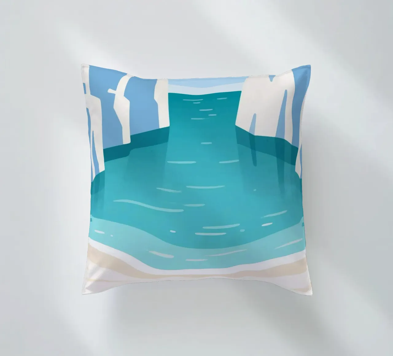 Mare calmo cuscino da knowledge