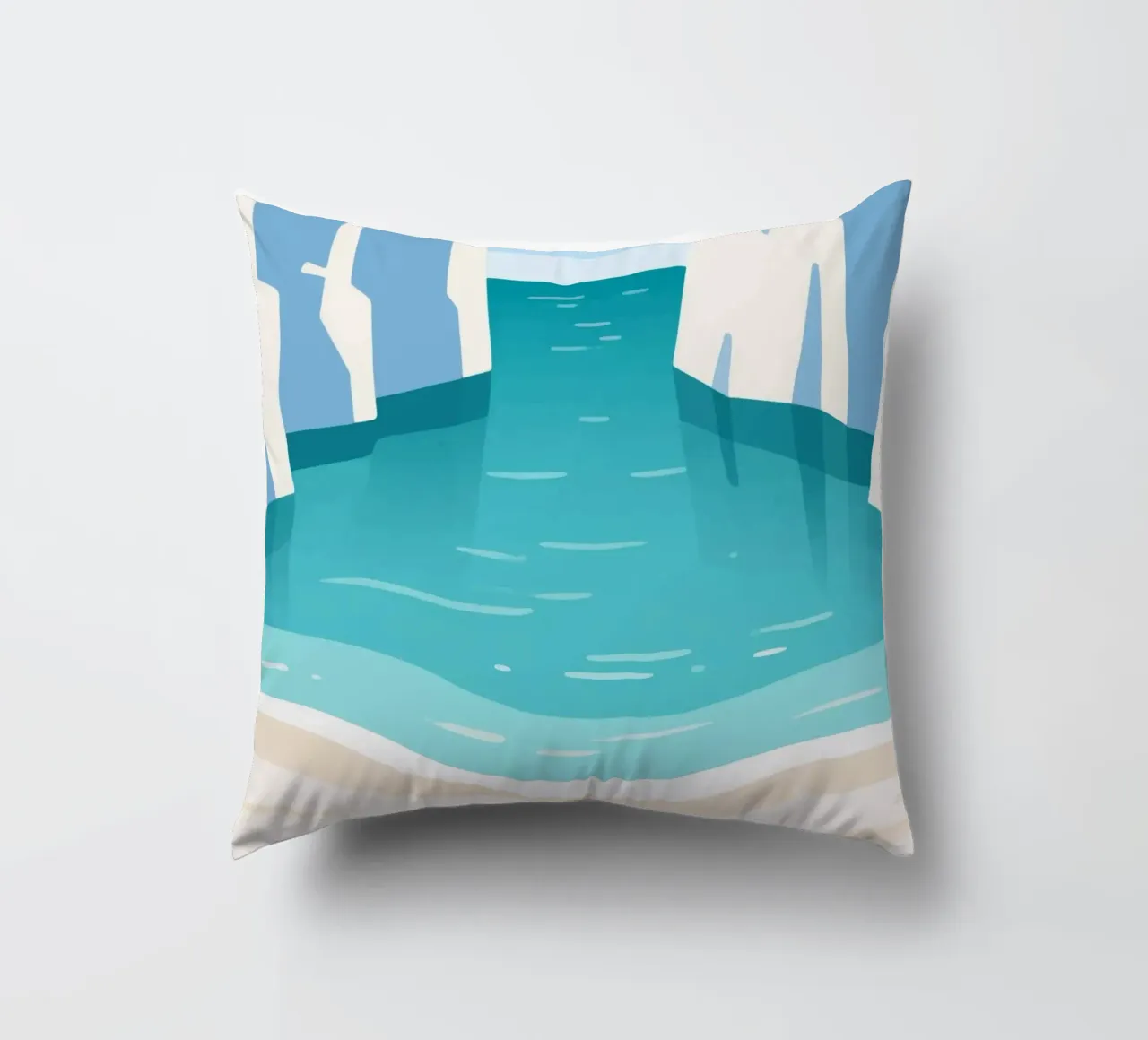 Mare calmo cuscino da knowledge