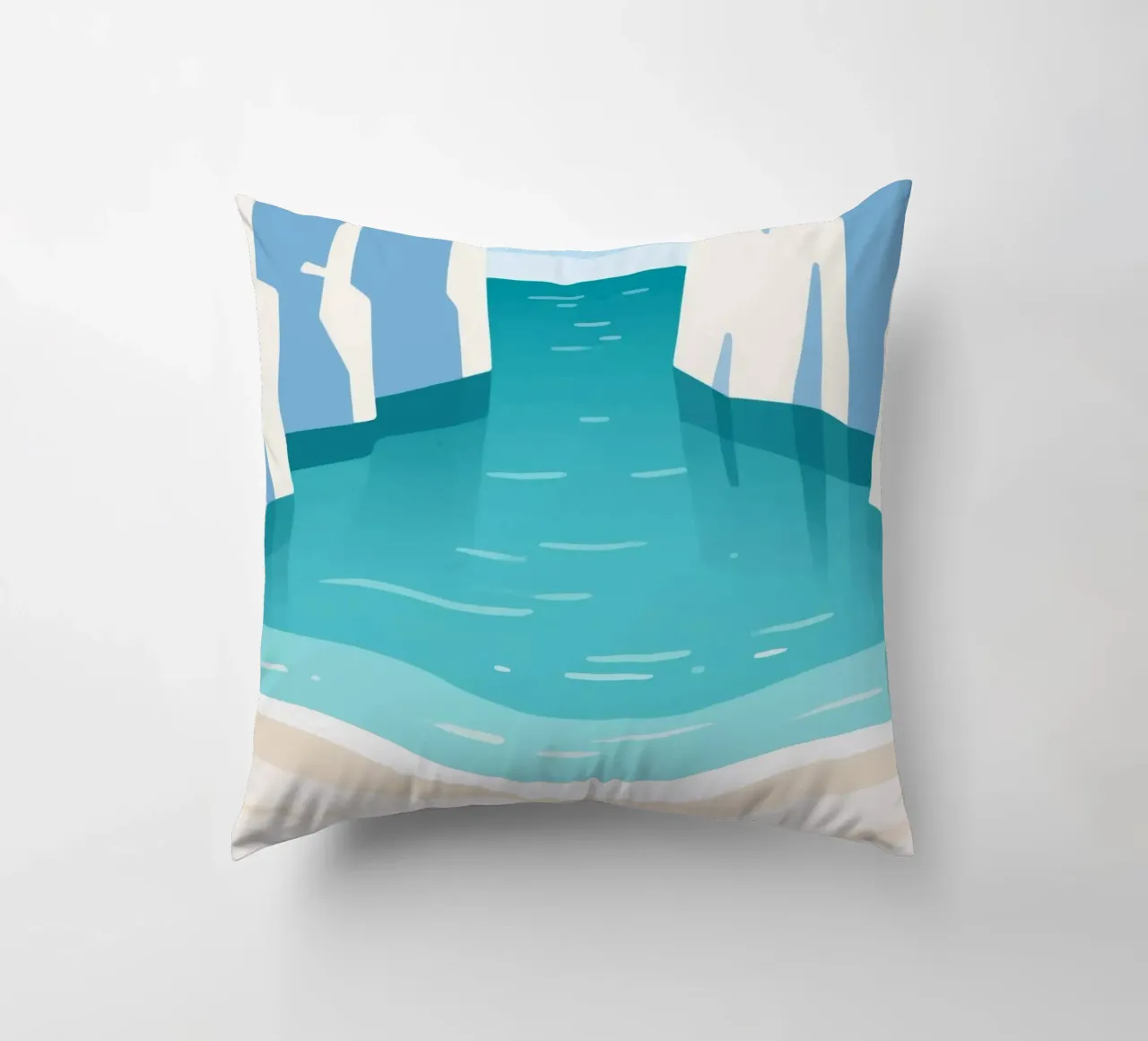 Mare calmo cuscino da knowledge