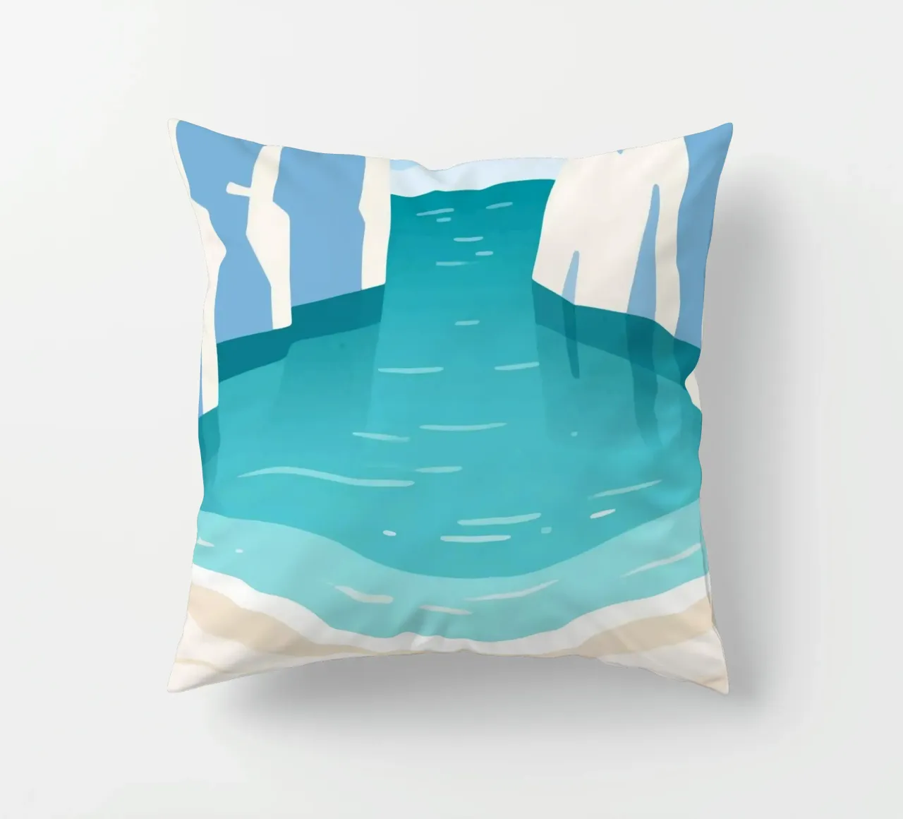 Mare calmo cuscino da knowledge