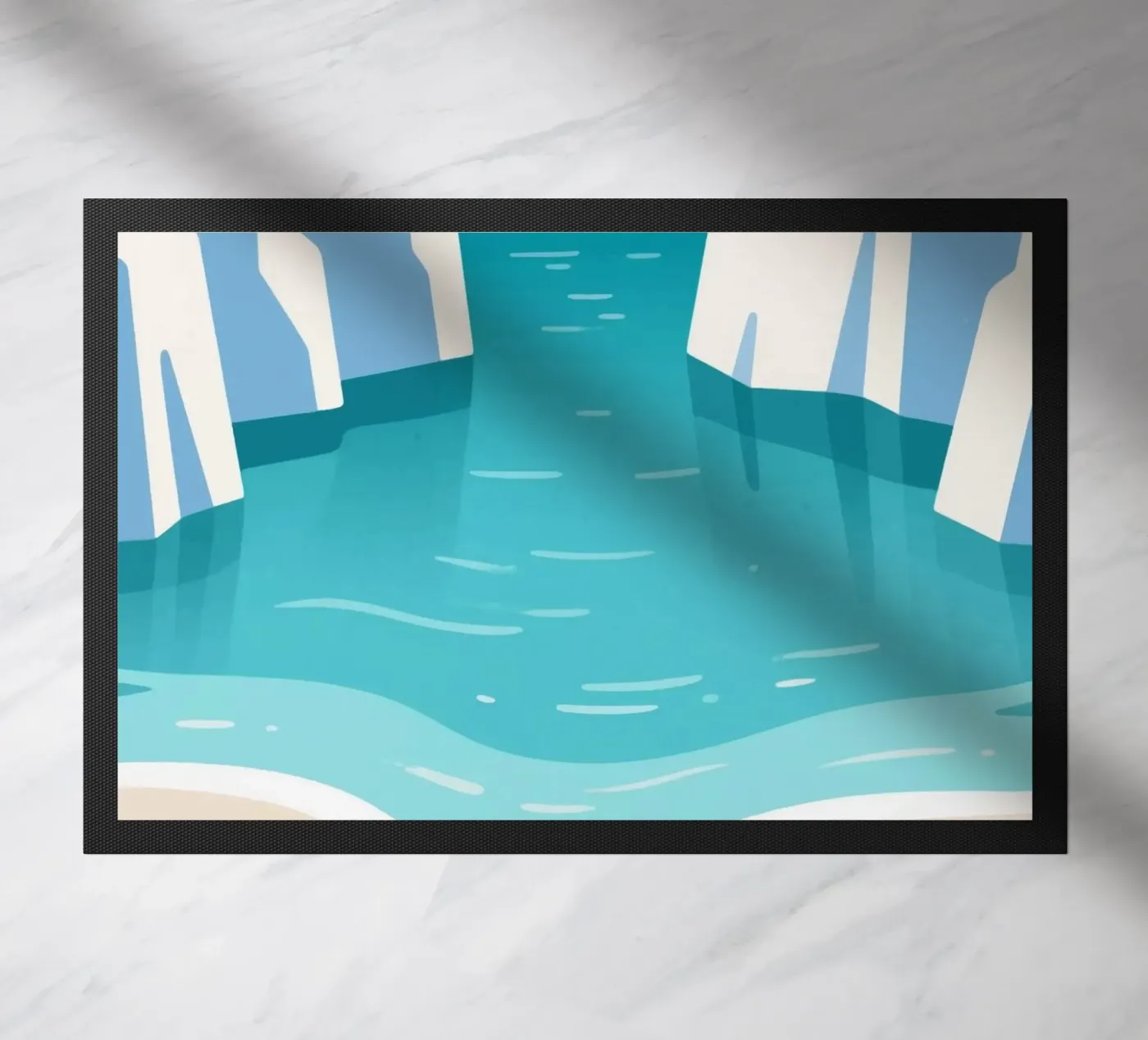Calm Sea deurmat van knowledge