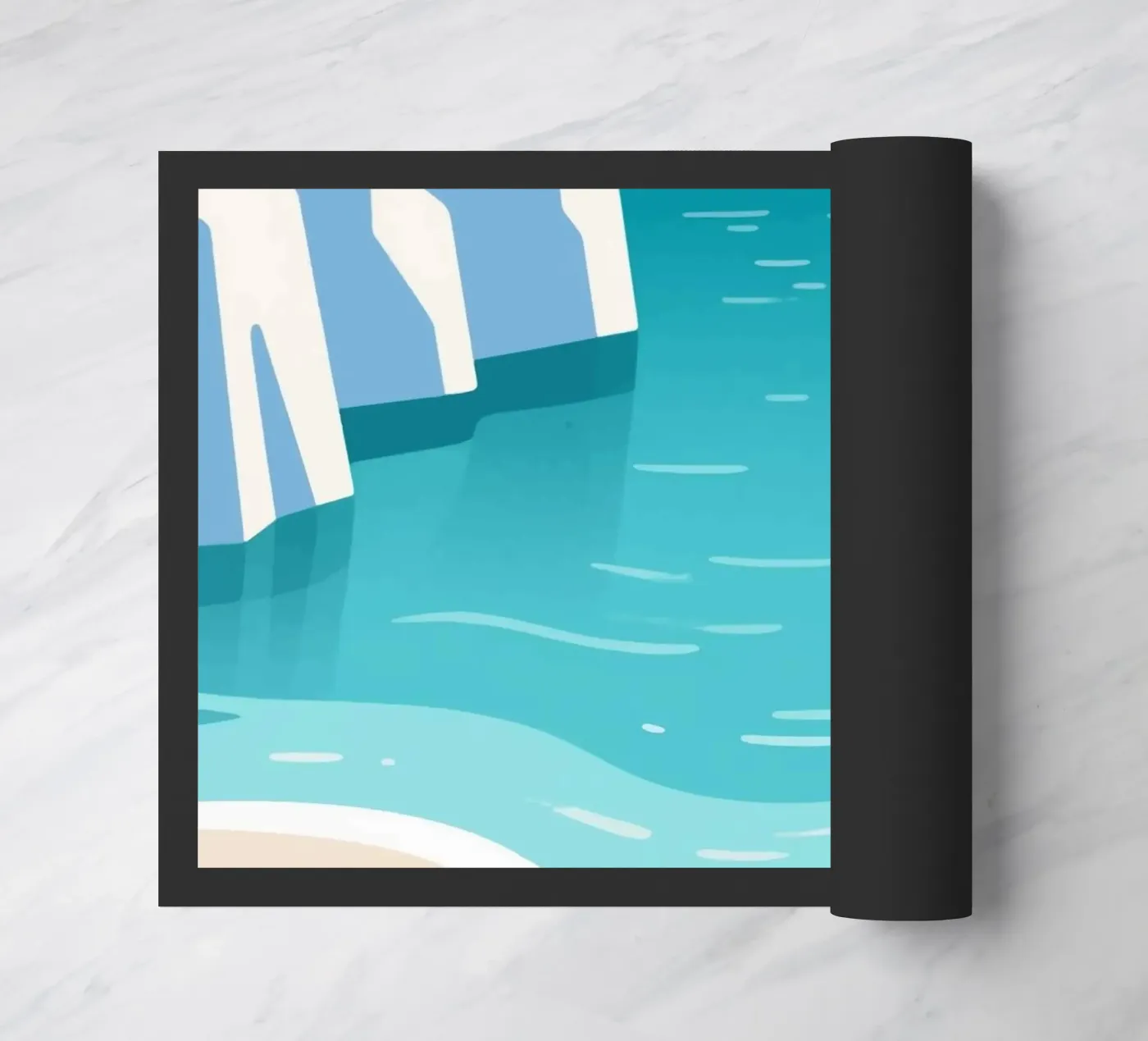Calm Sea deurmat van knowledge