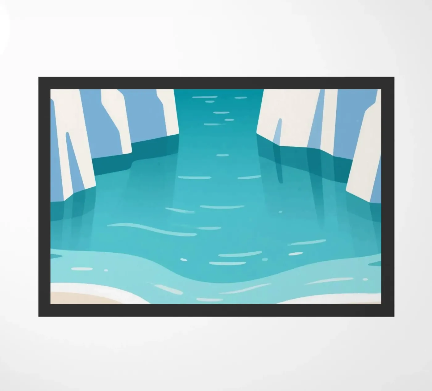 Calm Sea deurmat van knowledge