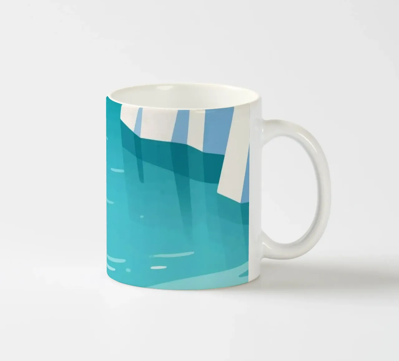 Mare calmo tazza in ceramica da knowledge