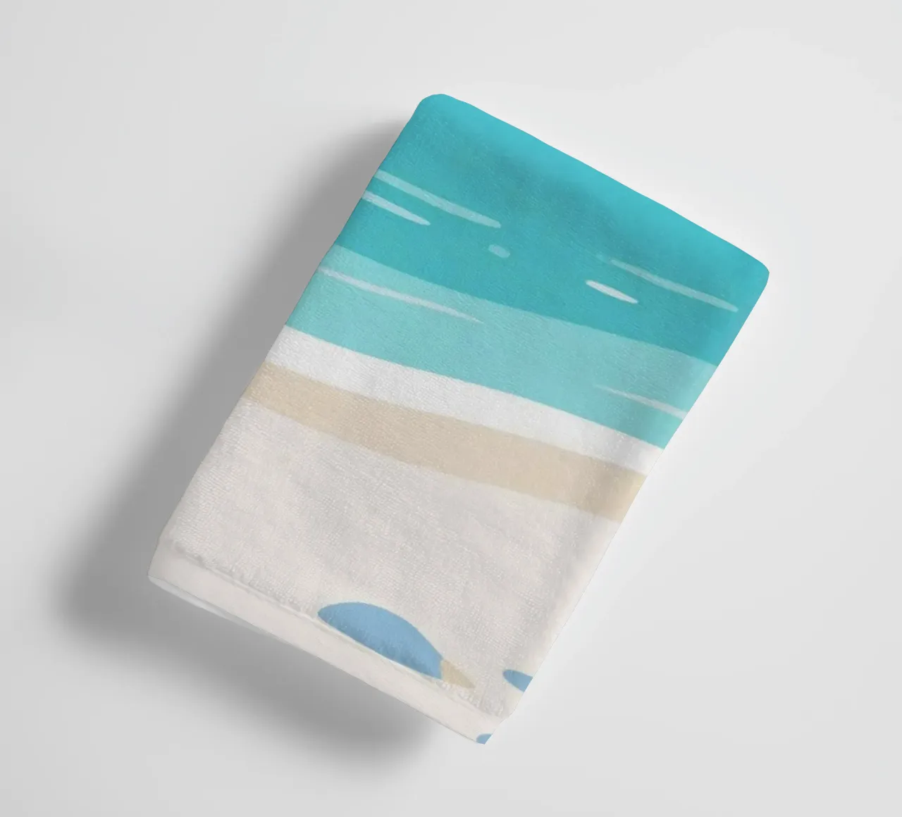 Mare calmo asciugamano da bagno da knowledge
