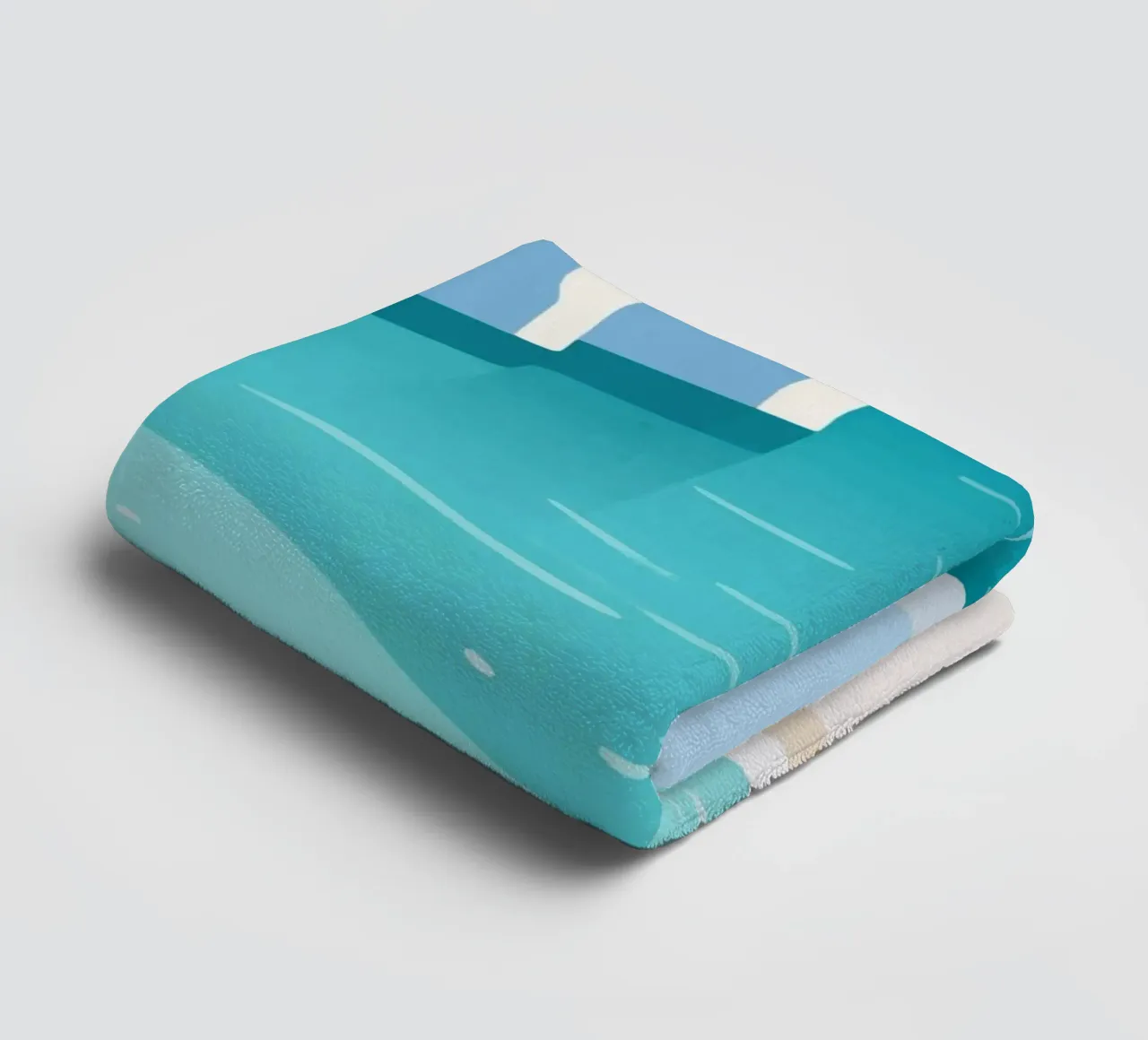 Mare calmo asciugamano da bagno da knowledge