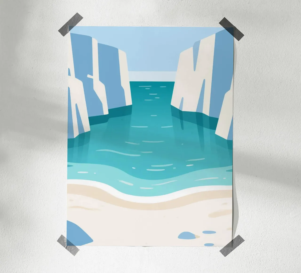 Mare calmo poster da knowledge