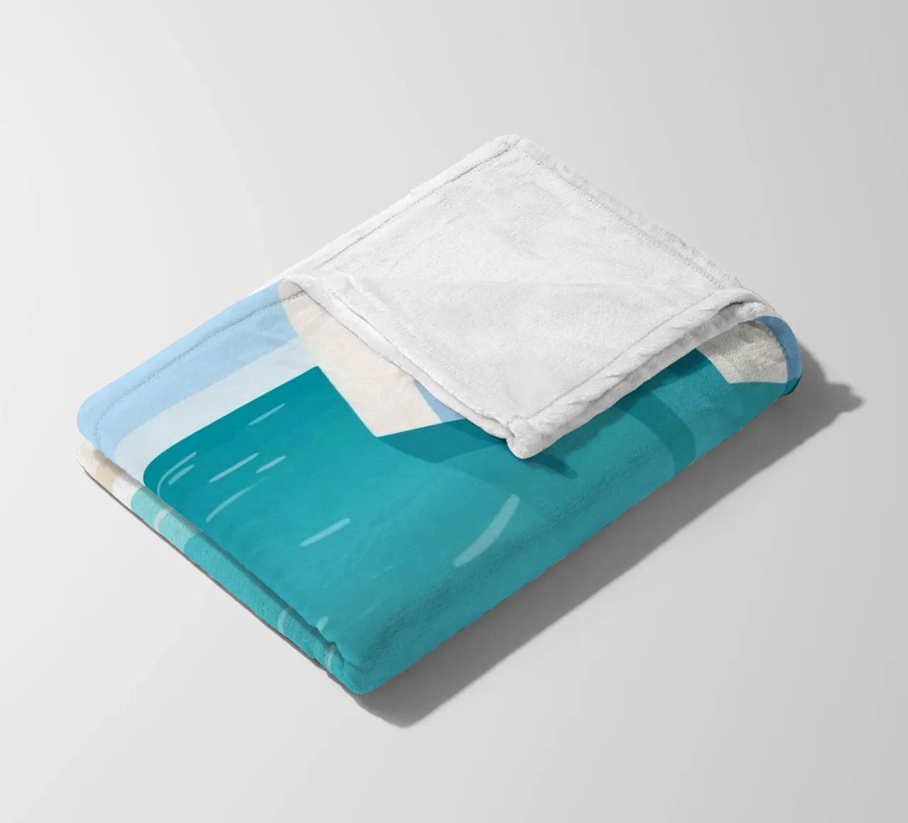 Mare calmo coperta in pile da knowledge