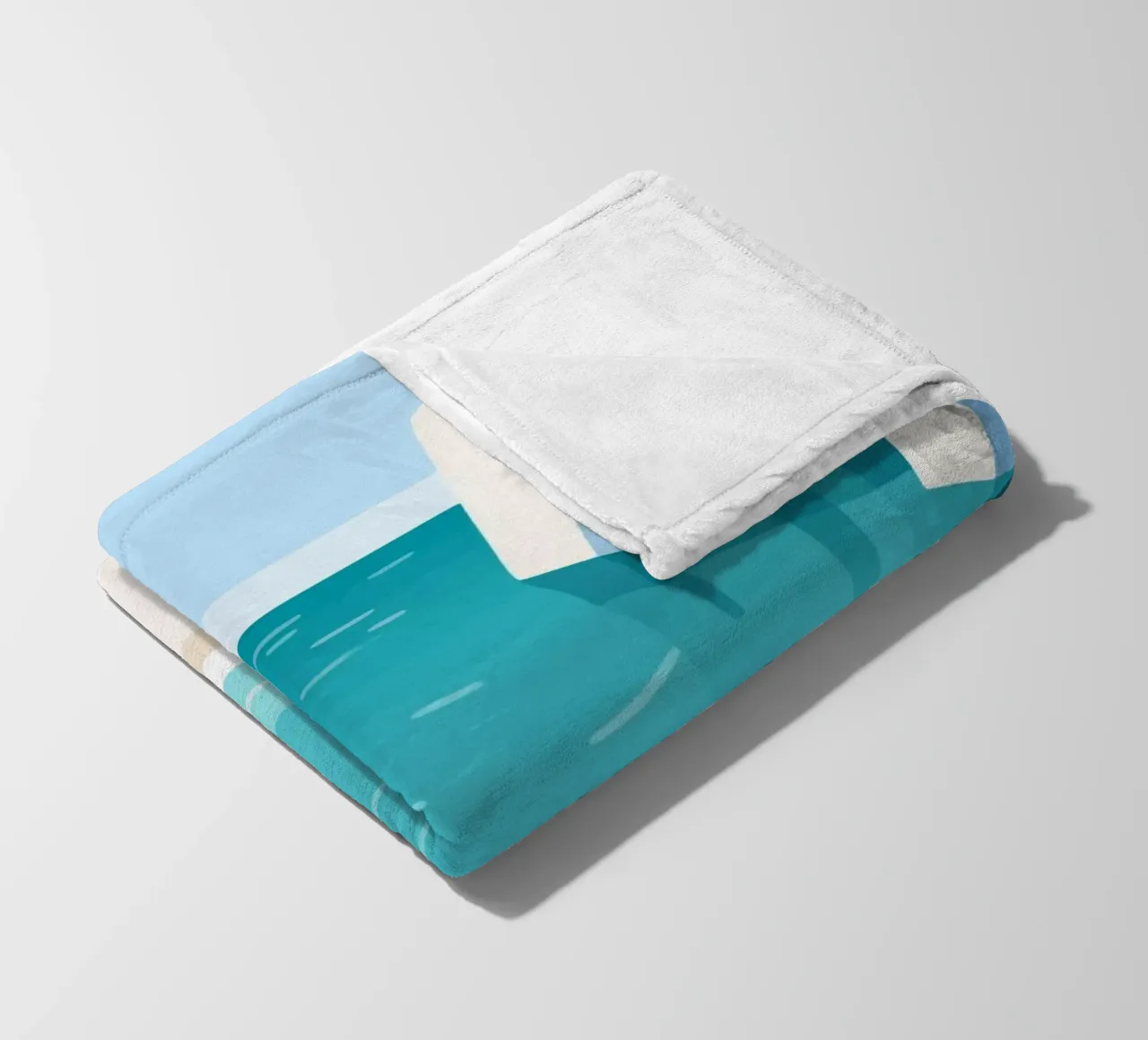 Mare calmo coperta in pile da knowledge