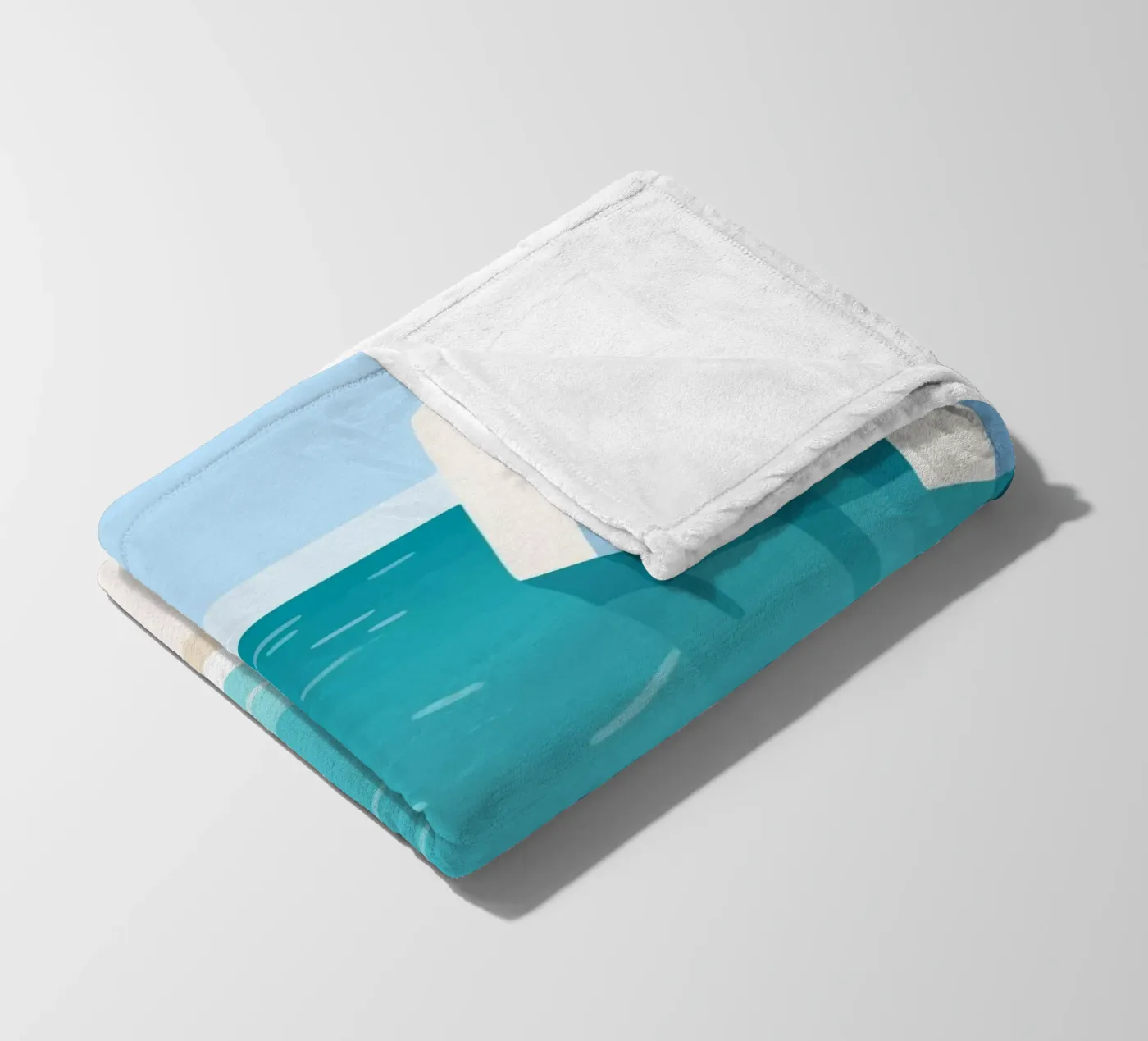 Mare calmo coperta in pile da knowledge