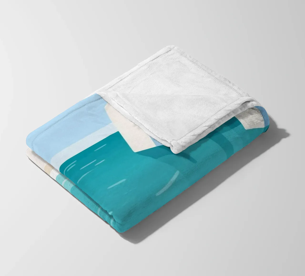 Mare calmo coperta in pile da knowledge
