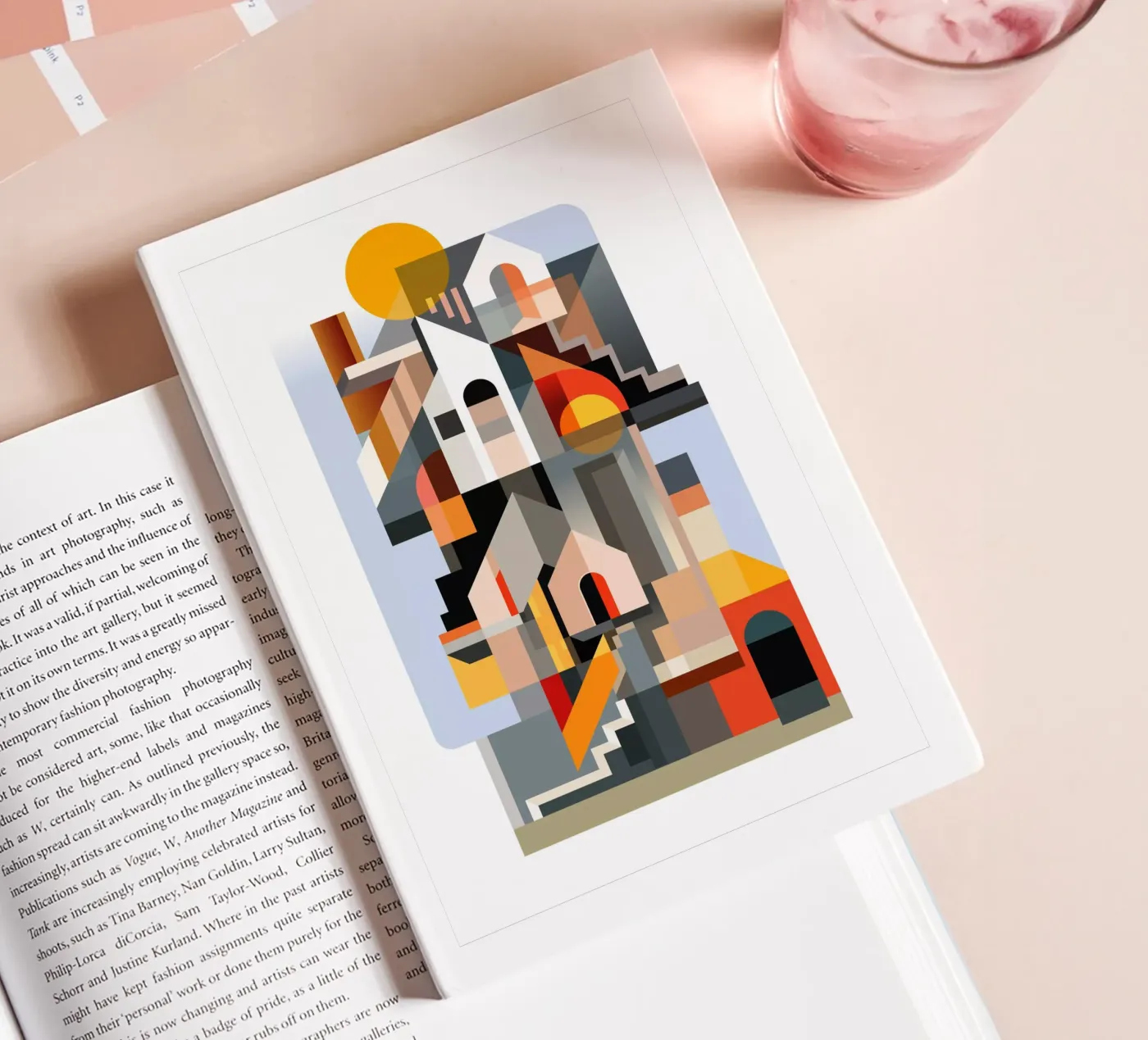 Edifici cubisti quaderno da ThorBrush