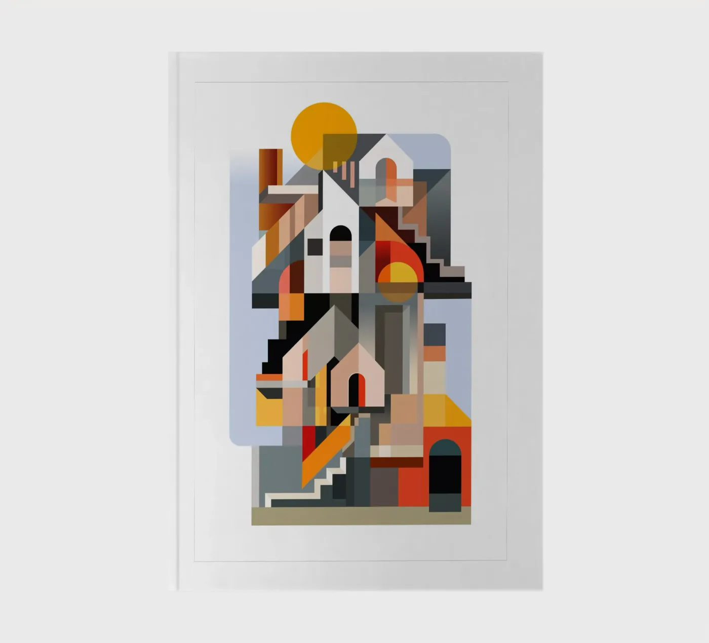 Edifici cubisti quaderno da ThorBrush