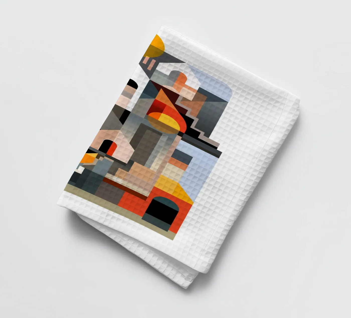 Edifici cubisti canovaccio da cucina da ThorBrush