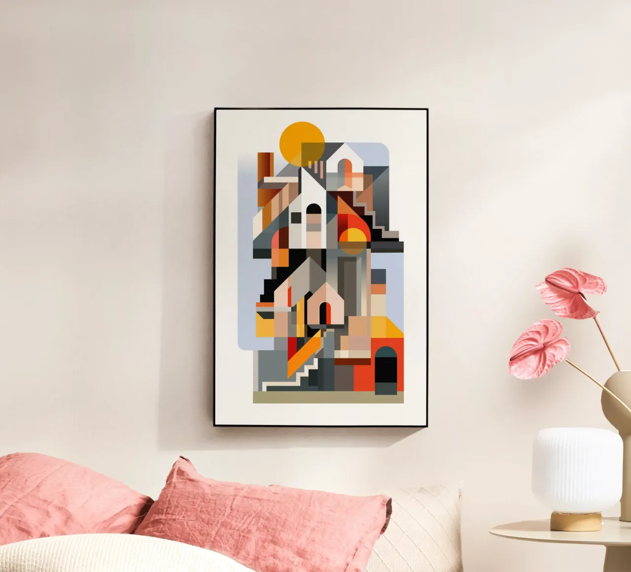 Edifici cubisti plexiglass da ThorBrush