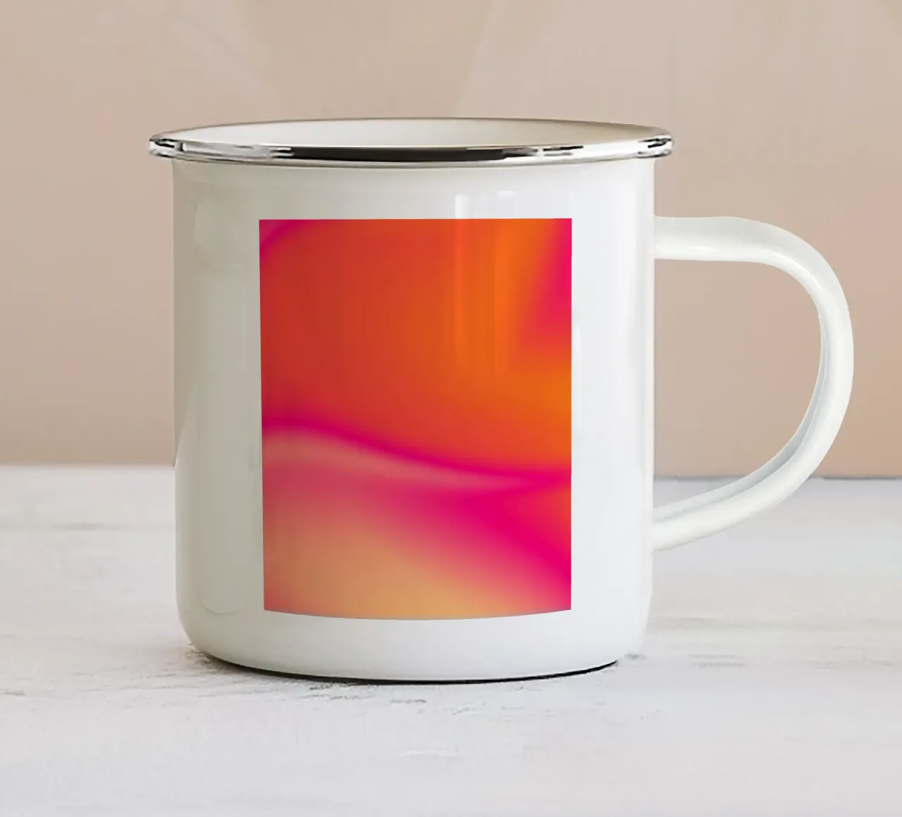 EXOTIC FRUITFUL EXPLOSION tazza in smalto da ÂME LIBRE STUDIO
