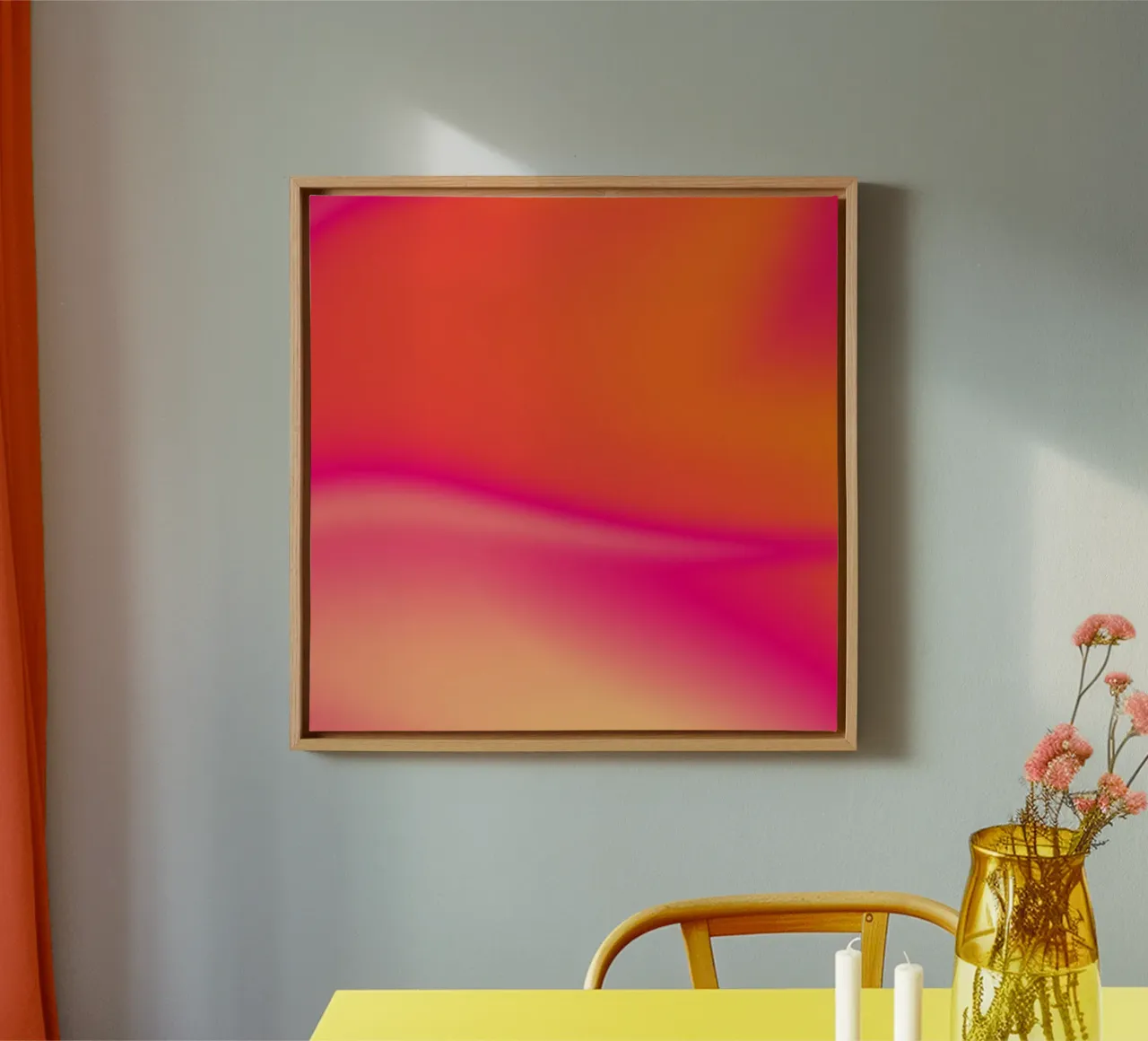 EXOTIC FRUITFUL EXPLOSION tela con Cornice a cassetta da ÂME LIBRE STUDIO