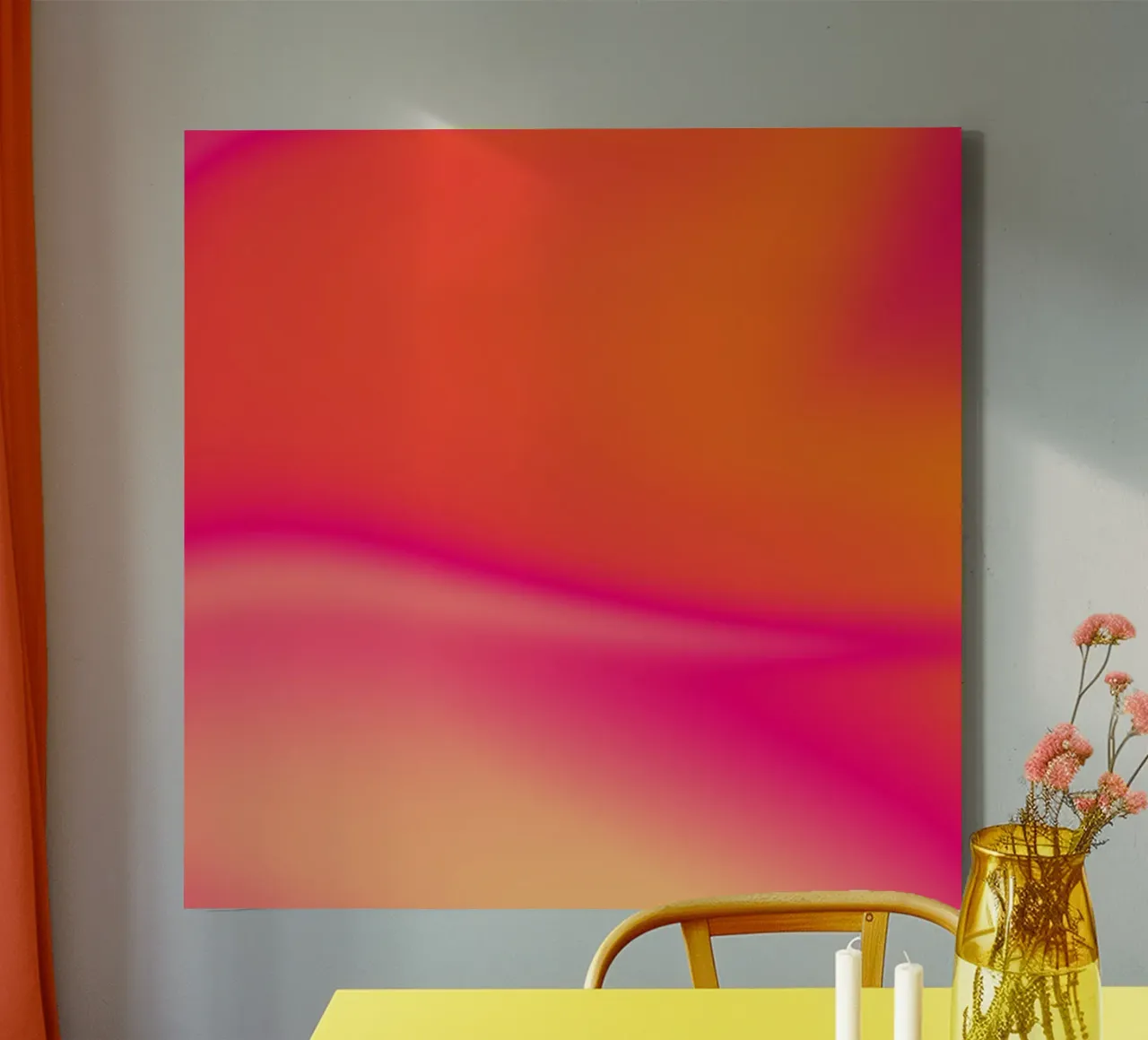 EXOTIC FRUITFUL EXPLOSION tela con Cornice a cassetta da ÂME LIBRE STUDIO