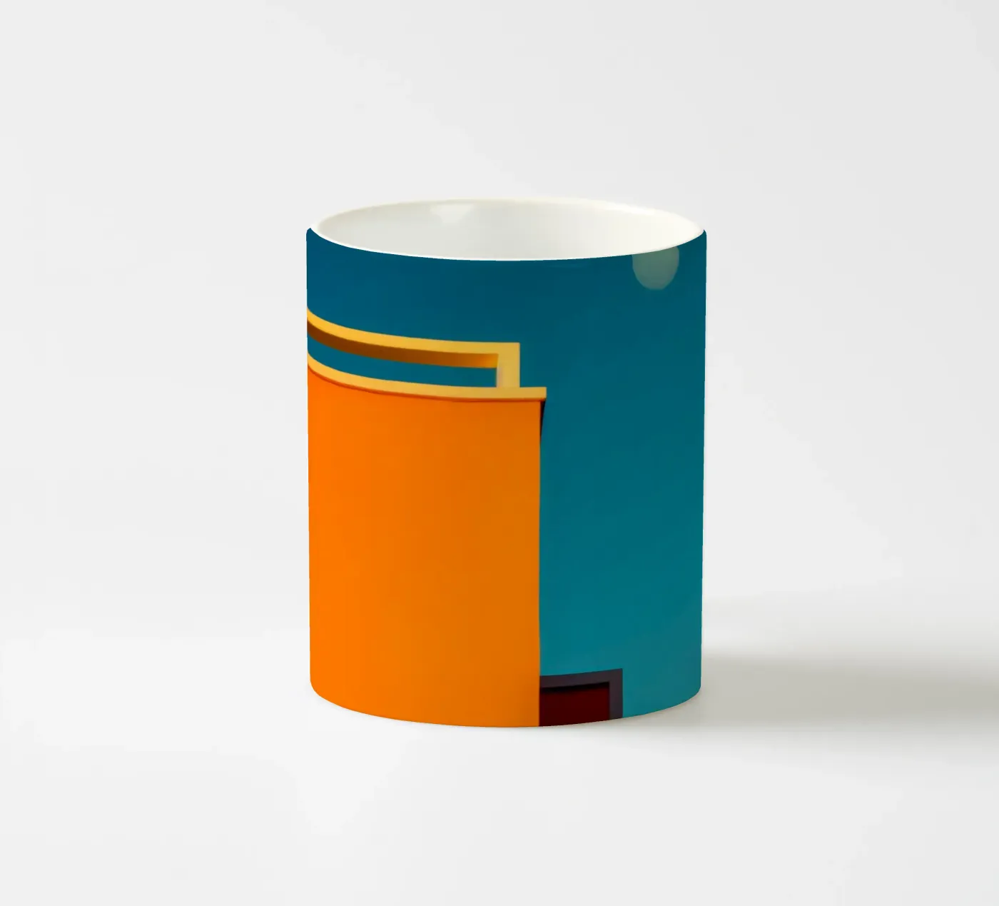 Lune ceramic mug by Affiches Minimalistes