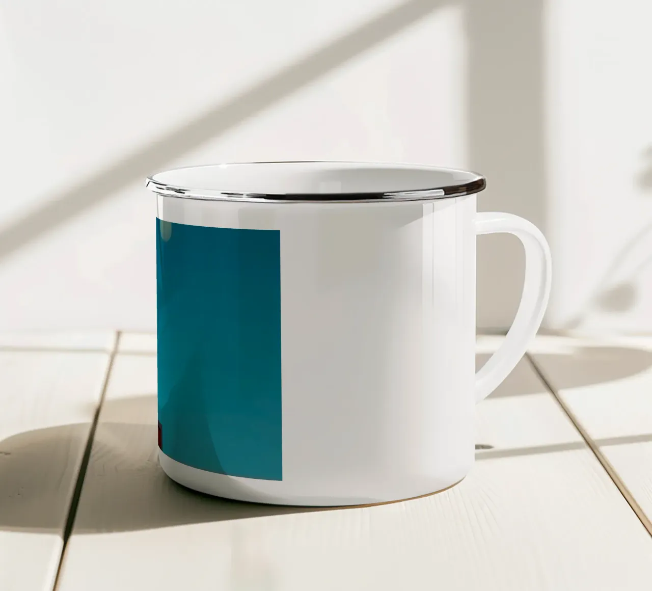 Lune tazza in smalto da Minimalistic