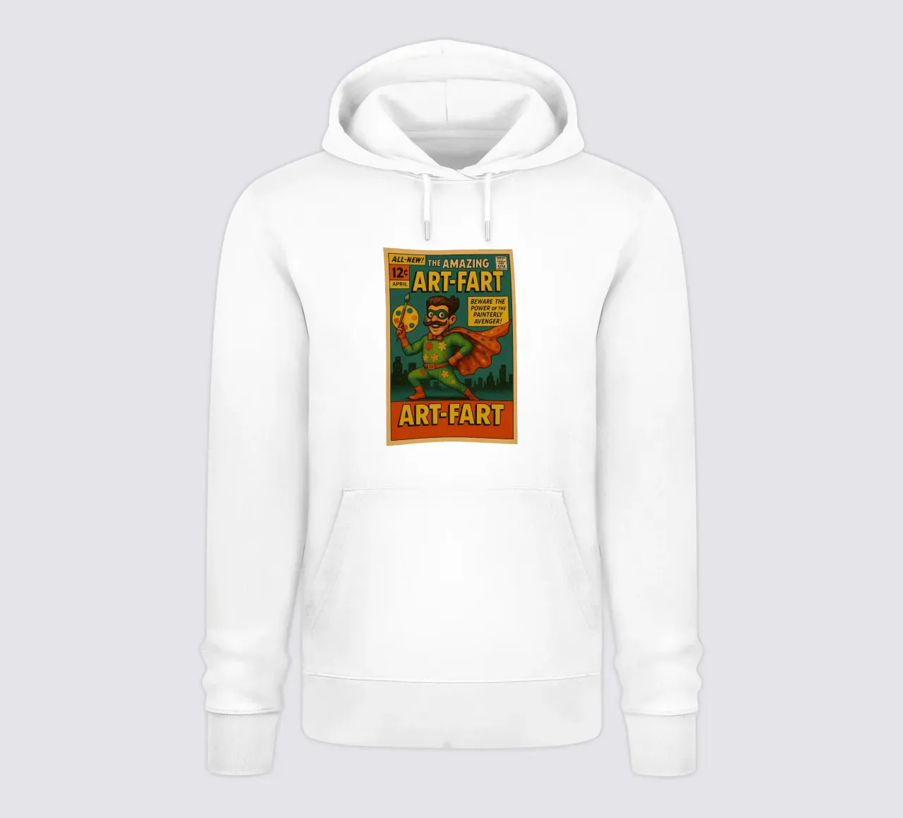 ART-FART - Fresh Supes On The Block felpa con cappuccio da Vintage Van Gogh