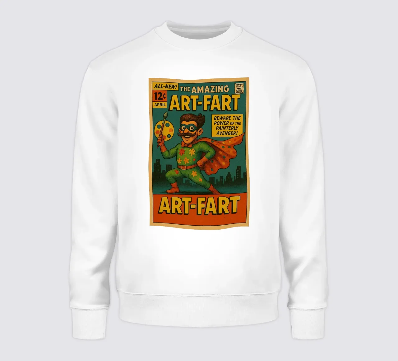 ART-FART - Fresh Supes On The Block felpa da Vintage Van Gogh