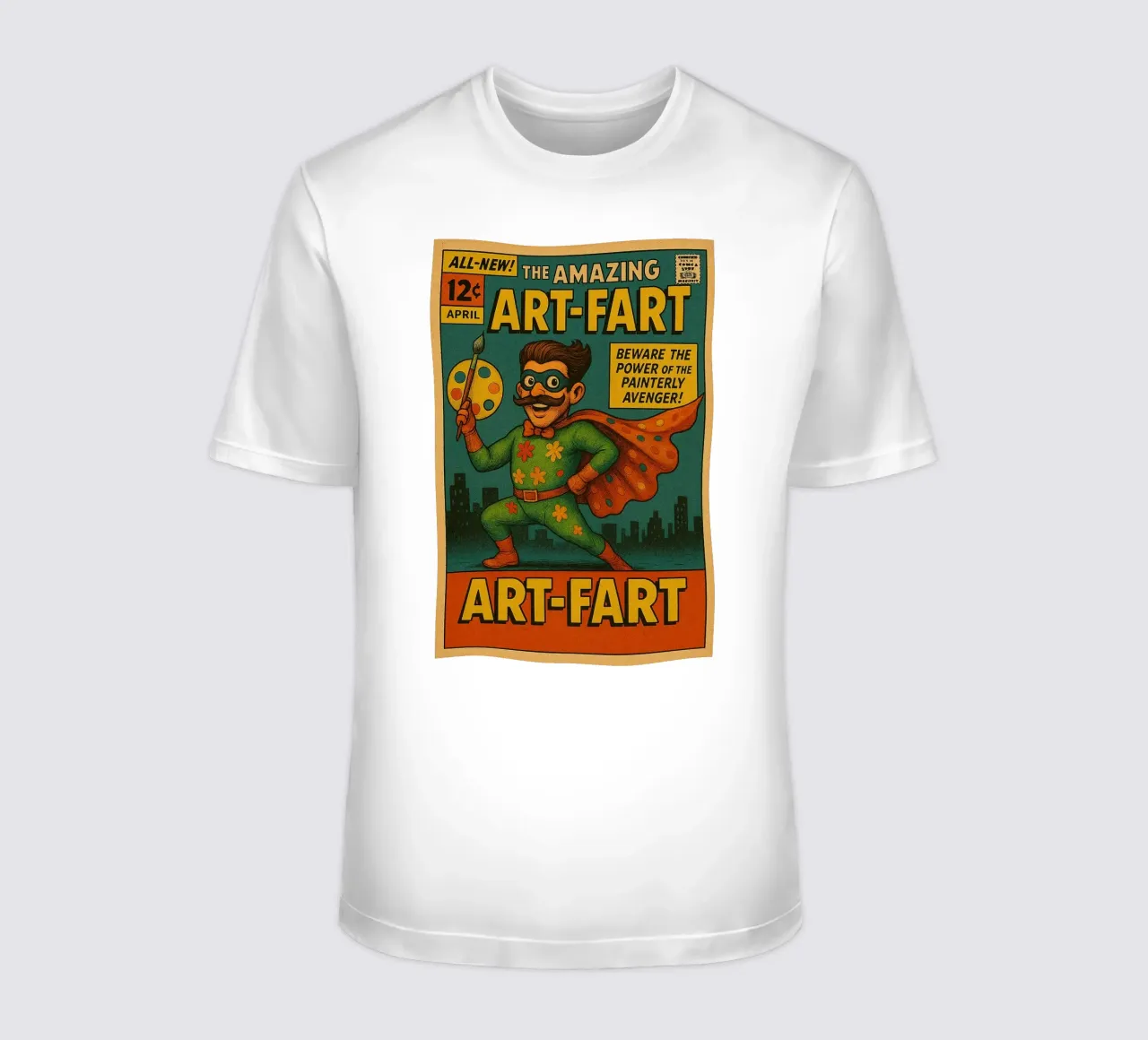 ART-FART - Fresh Supes On The Block t-shirt da Vintage Van Gogh