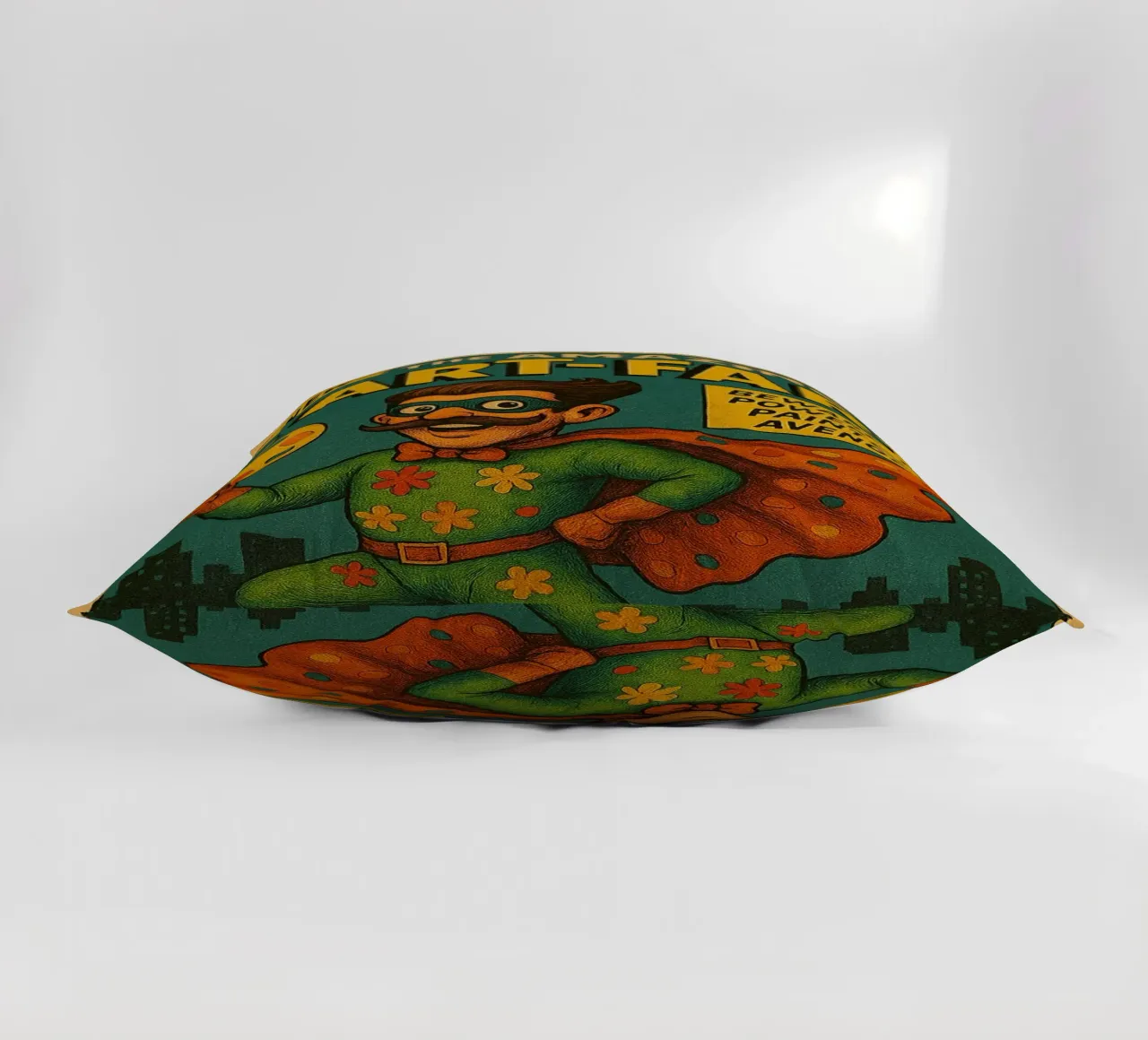 ART-FART - Fresh Supes On The Block cuscino da Vintage Van Gogh