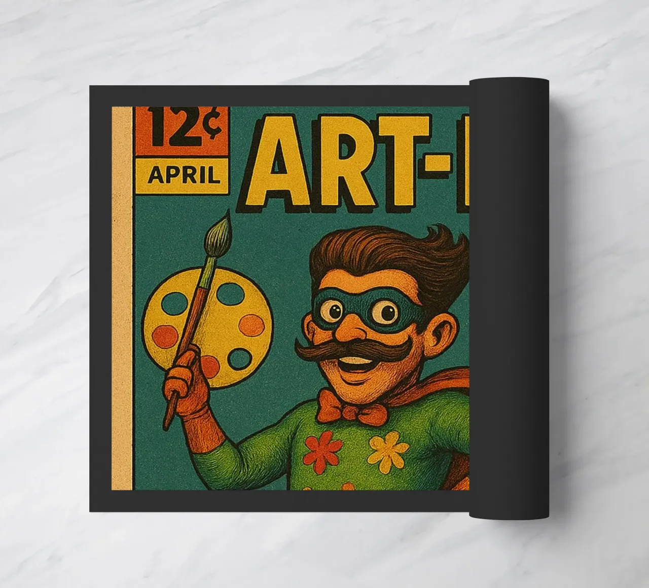 ART-FART - Fresh Supes On The Block felpudo de Vintage Van Gogh