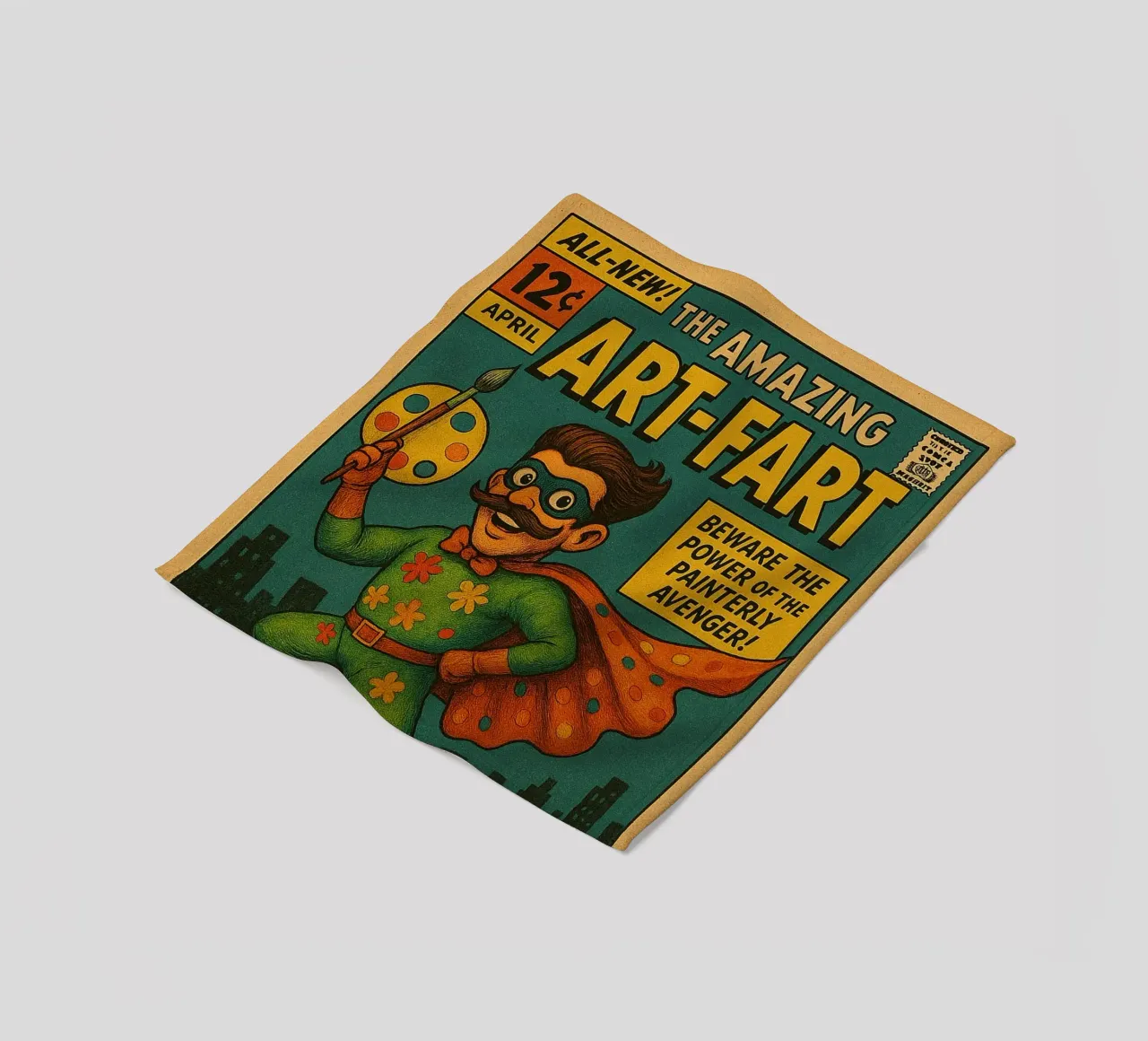 ART-FART - Fresh Supes On The Block coperta in pile da Vintage Van Gogh
