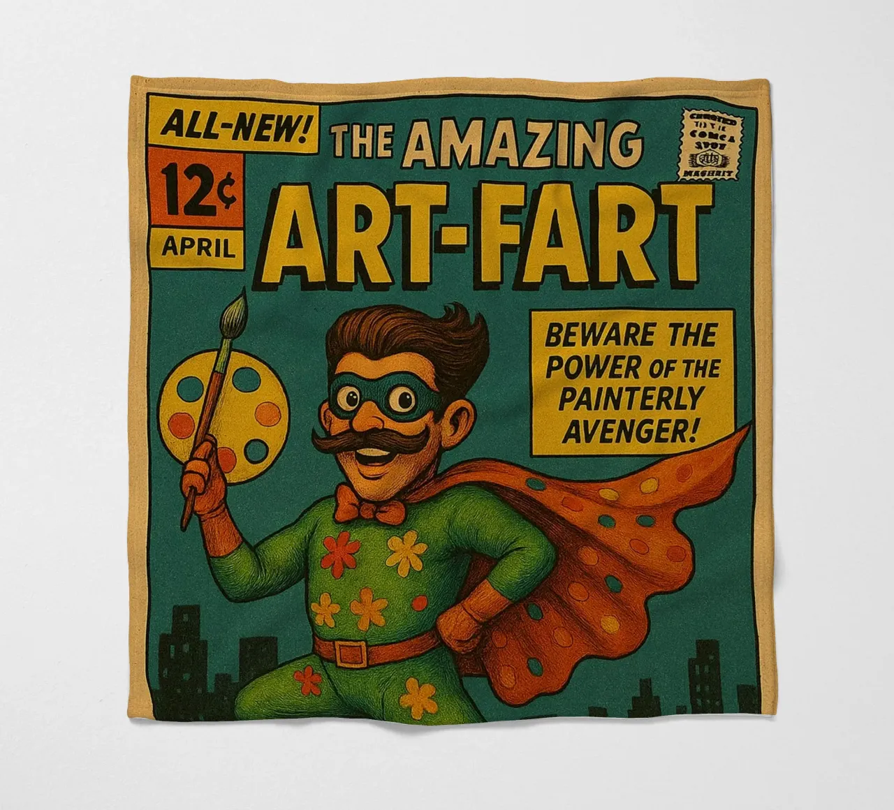 ART-FART - Fresh Supes On The Block coperta in pile da Vintage Van Gogh