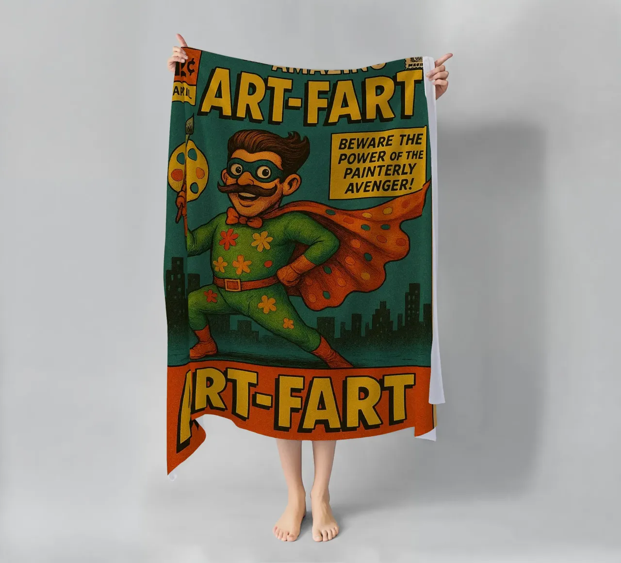ART-FART - Fresh Supes On The Block telo mare da Vintage Van Gogh