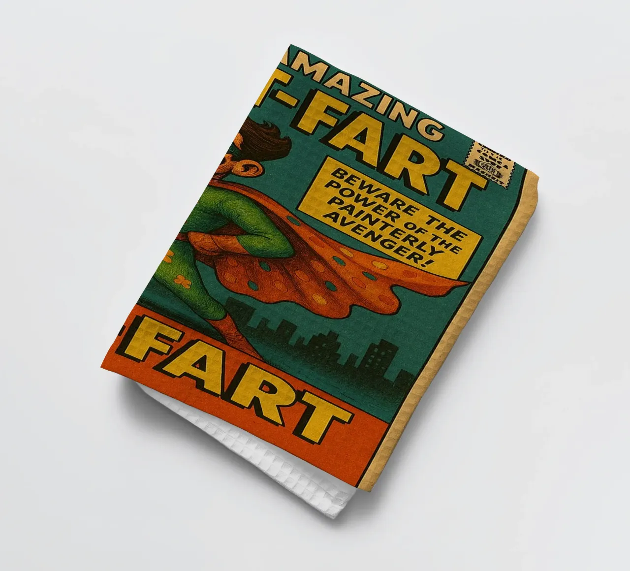 ART-FART - Fresh Supes On The Block torchon de Vintage Van Gogh