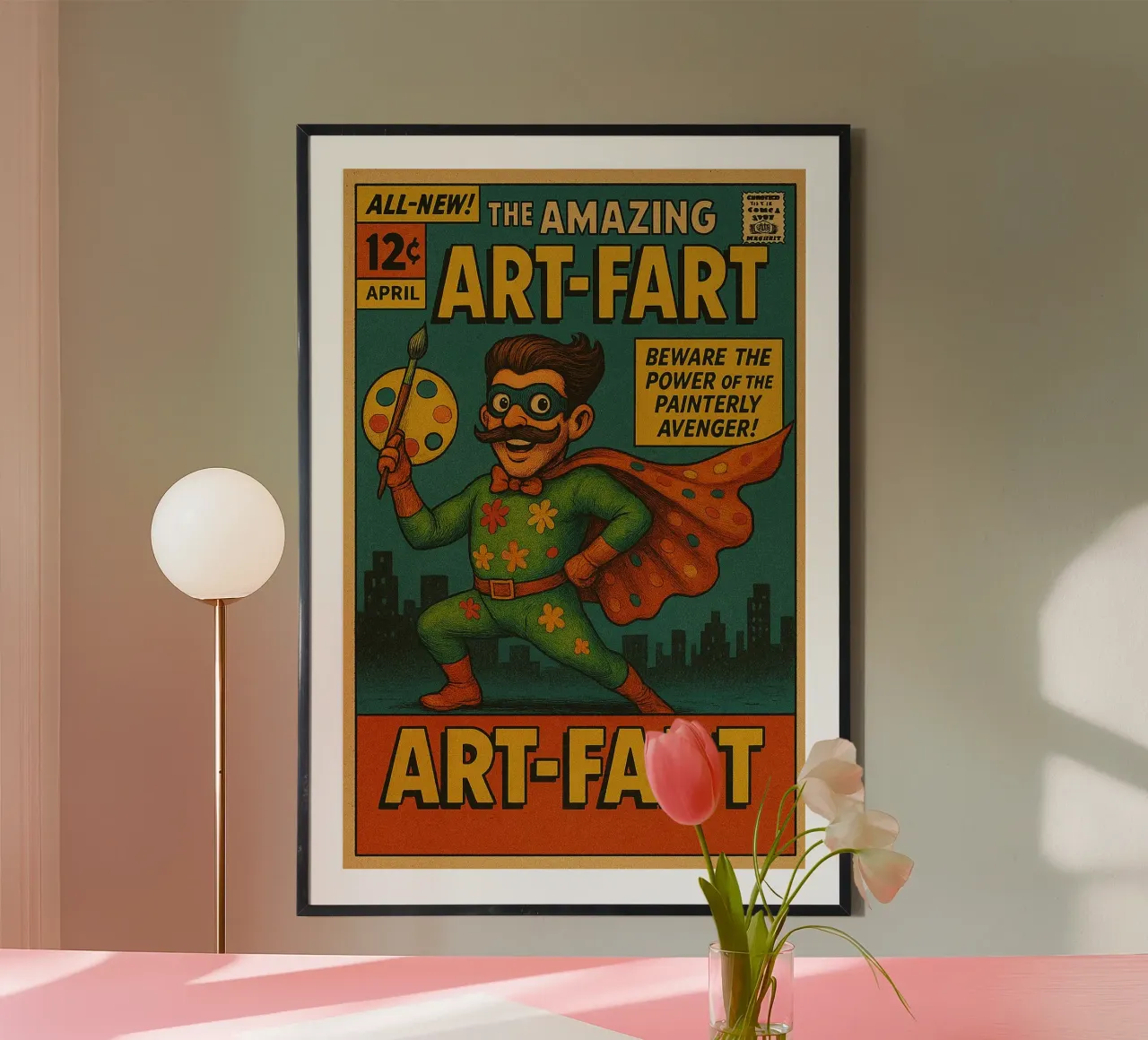 ART-FART - Fresh Supes On The Block poster da Vintage Van Gogh
