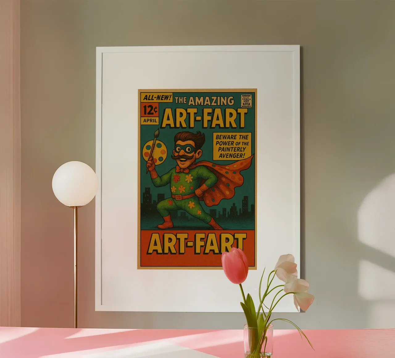 ART-FART - Fresh Supes On The Block poster da Vintage Van Gogh