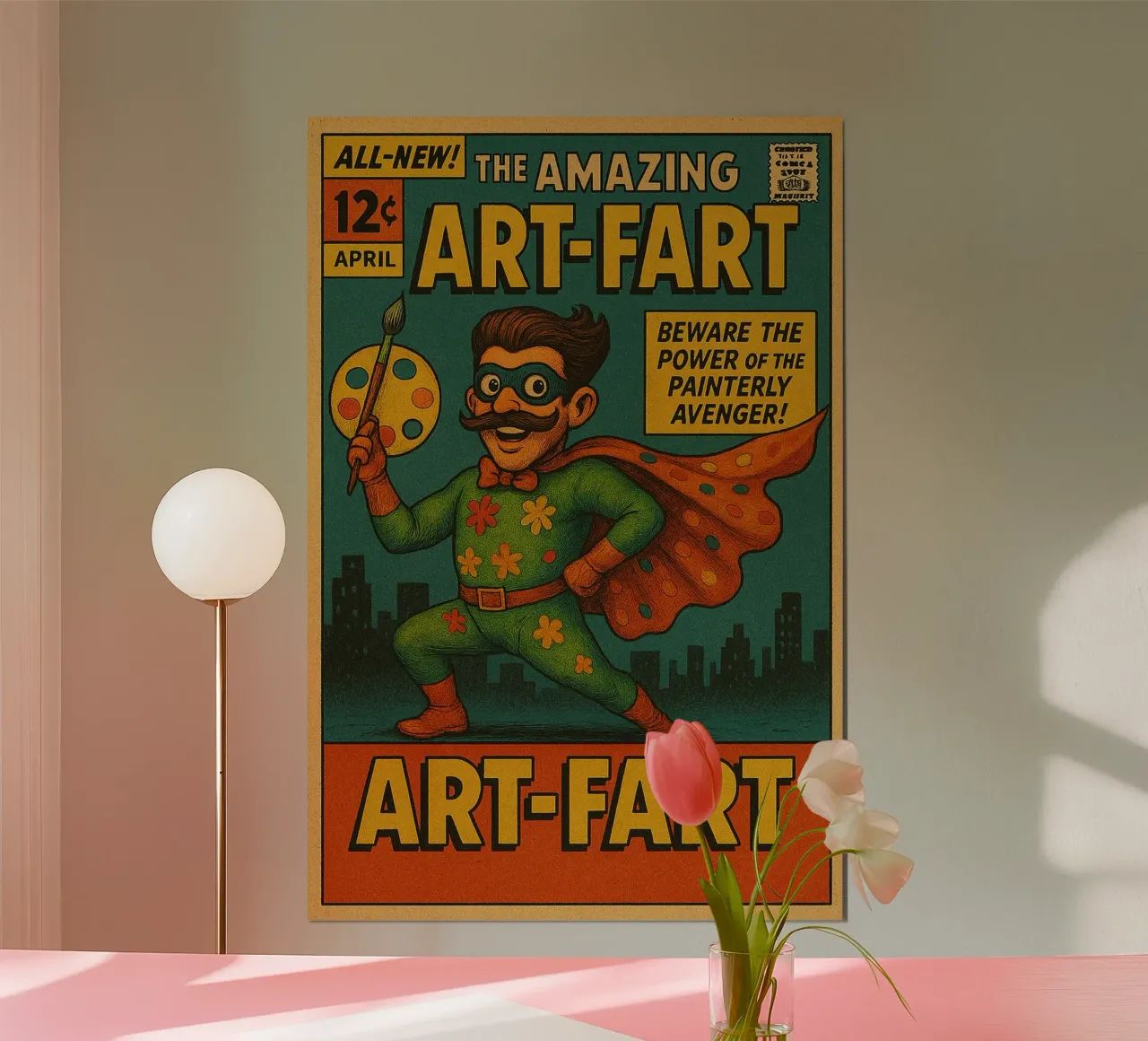 ART-FART - Fresh Supes On The Block poster da Vintage Van Gogh