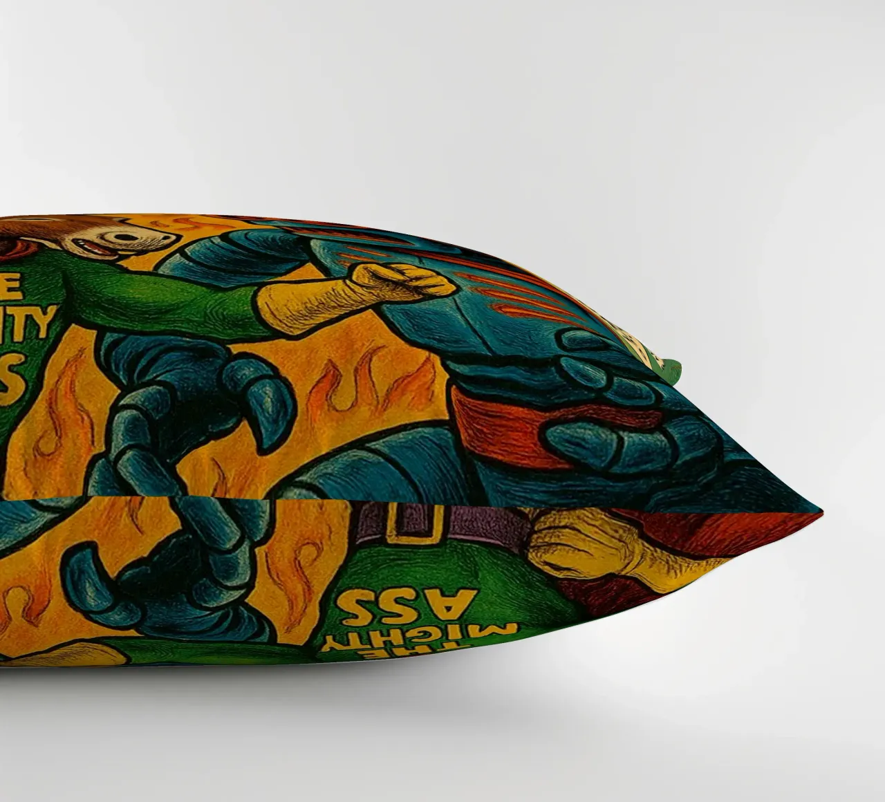 THE MIGHTY ASS - Fresh Supes On The Block cuscino da Vintage Van Gogh