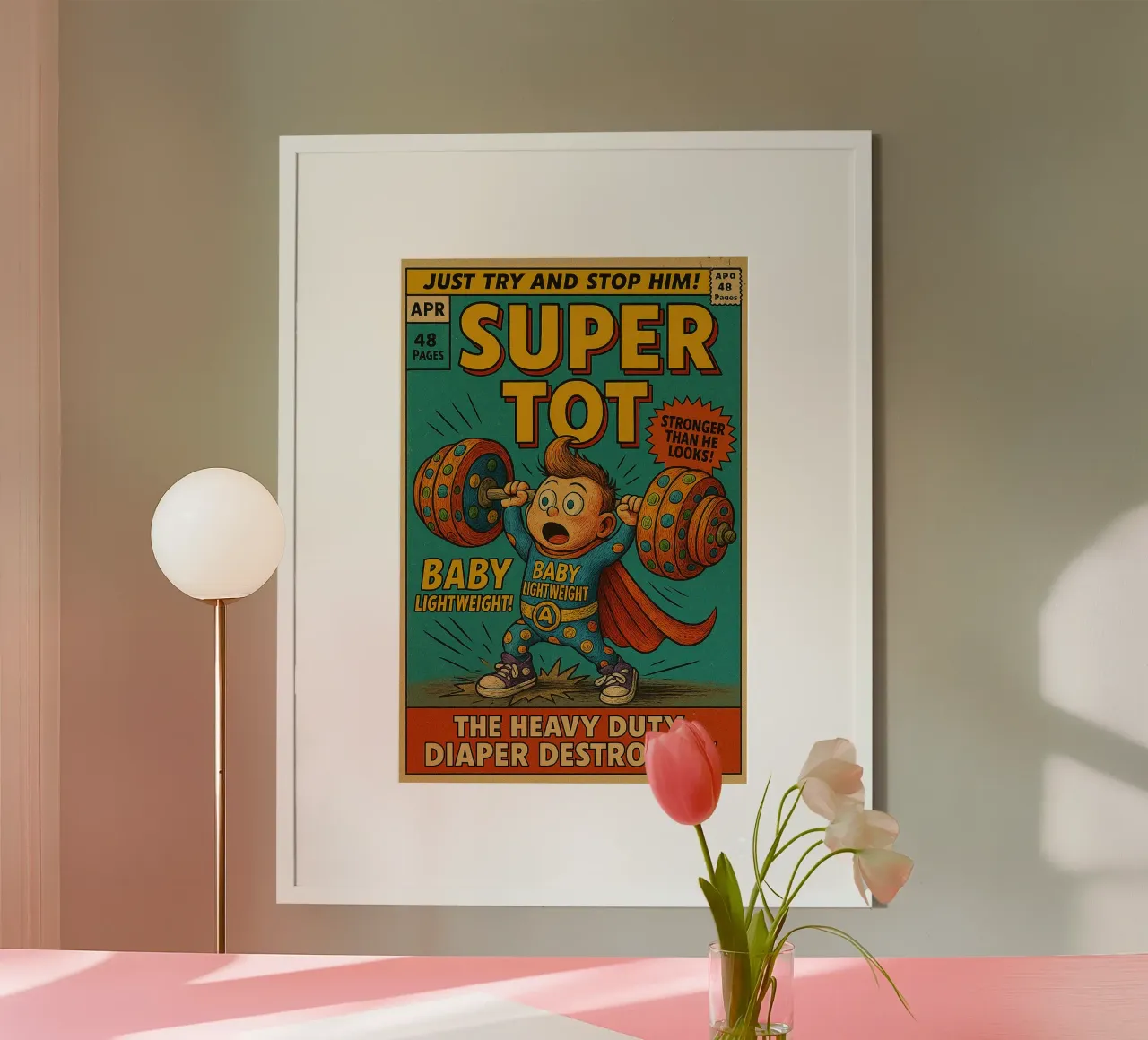 BABY LIGHTWEIGHT SUPER TOT - Fresh Supes On The Block carta hahnemühle da Vintage Van Gogh