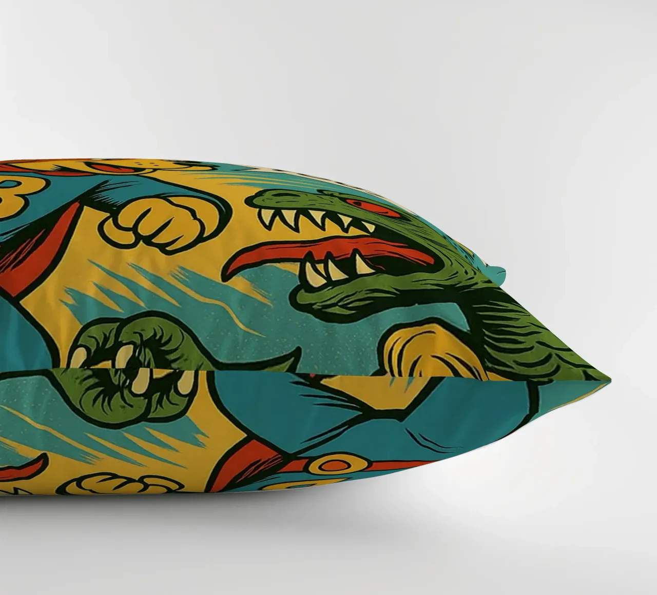 THE MIGHTY GOLDEN BEAGLE - Fresh Supes On The Block cuscino da Vintage Van Gogh