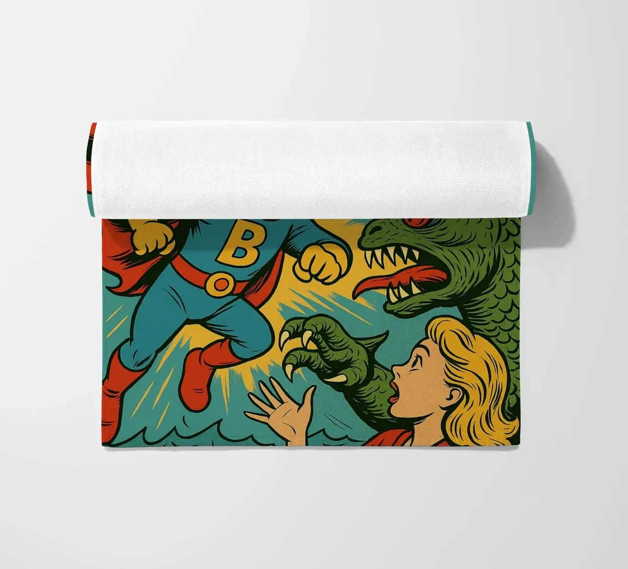THE MIGHTY GOLDEN BEAGLE - Fresh Supes On The Block telo mare da Vintage Van Gogh