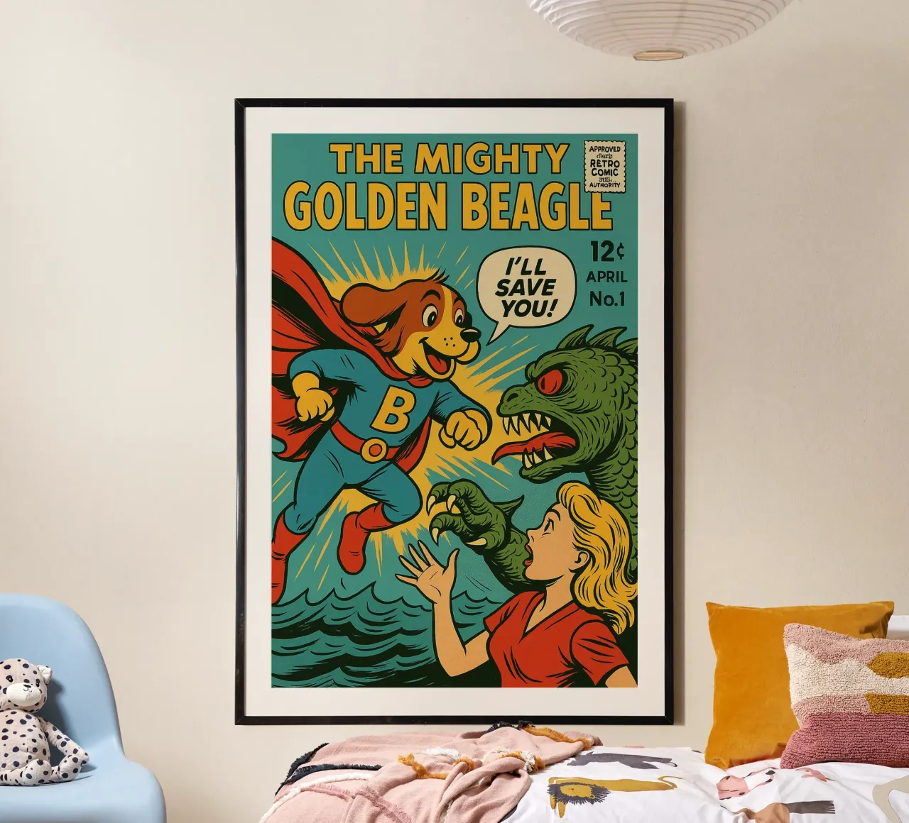 THE MIGHTY GOLDEN BEAGLE - Fresh Supes On The Block hahnemühle de Vintage Van Gogh