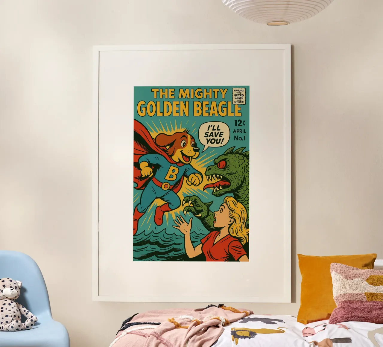 THE MIGHTY GOLDEN BEAGLE - Fresh Supes On The Block hahnemühle de Vintage Van Gogh