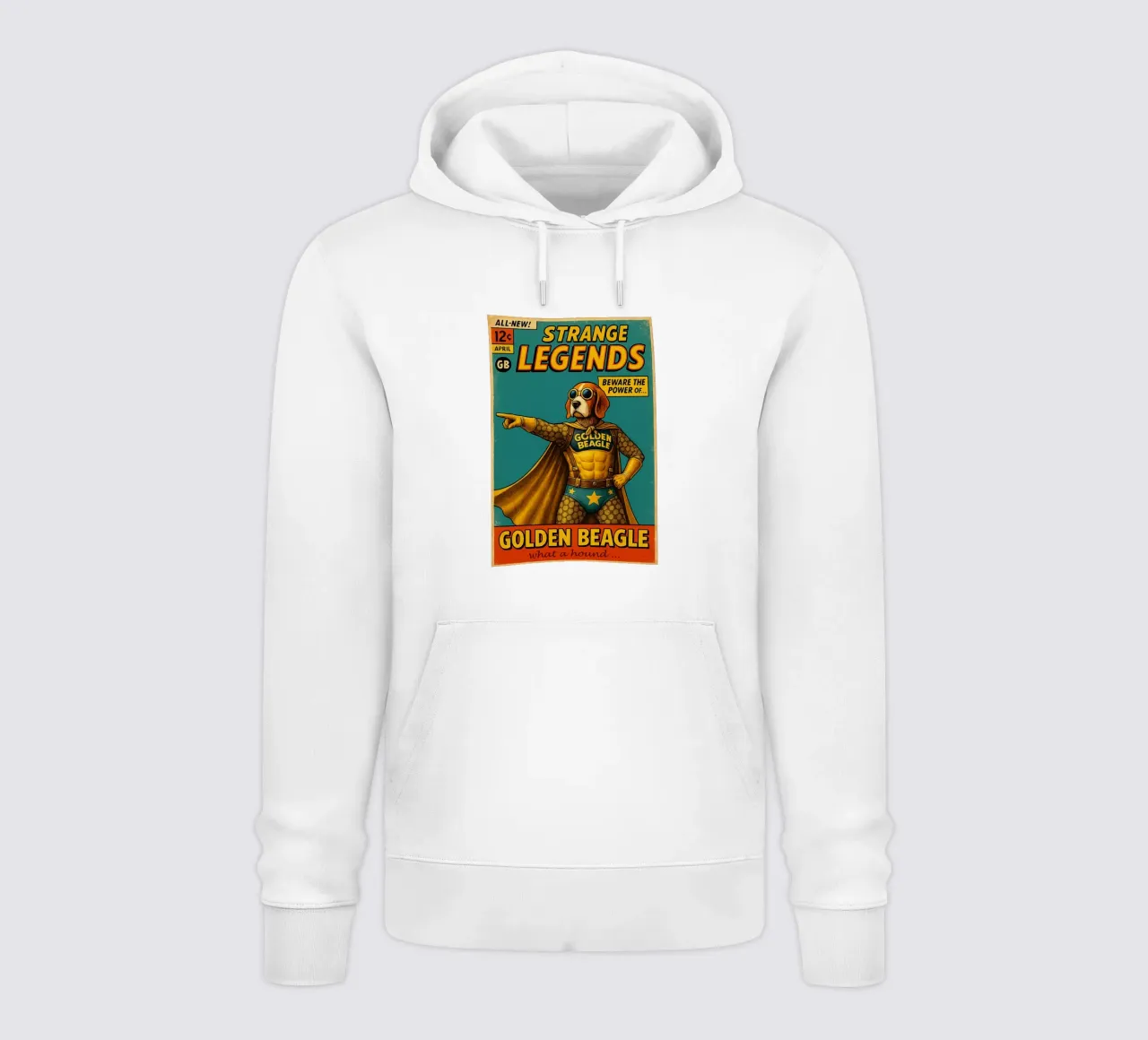 STRANGE LEGENDS THE GOLDEN BEAGLE - Fresh Supes On The Block sweat à capuche de Vintage Van Gogh