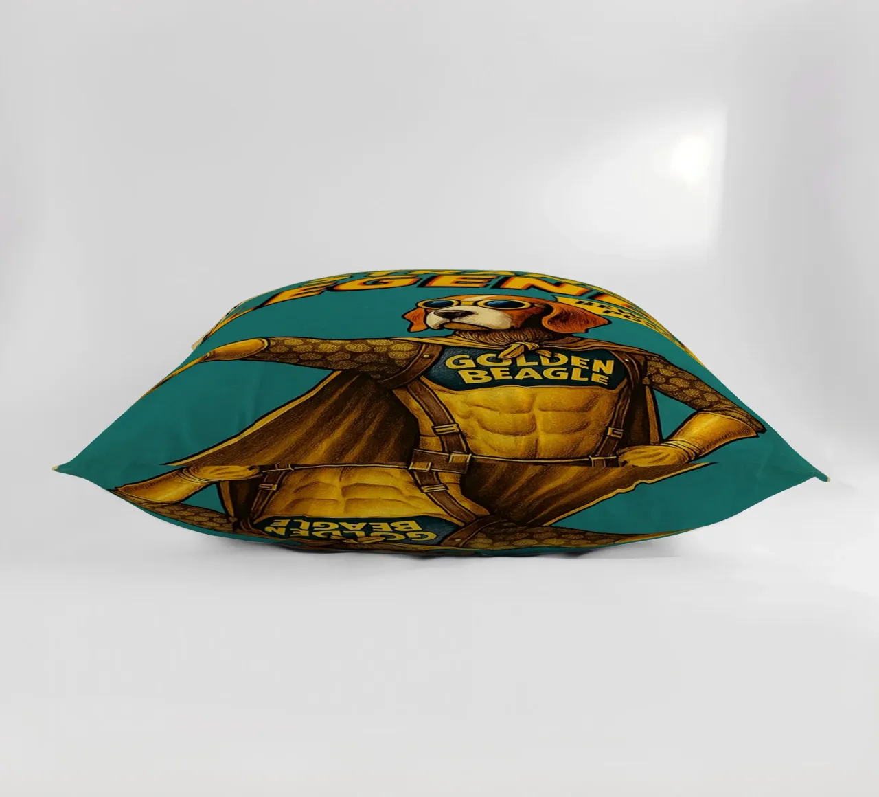 STRANGE LEGENDS THE GOLDEN BEAGLE - Fresh Supes On The Block cuscino da Vintage Van Gogh