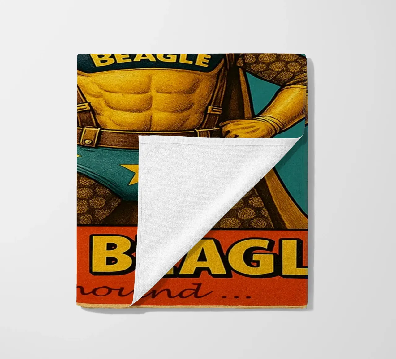 STRANGE LEGENDS THE GOLDEN BEAGLE - Fresh Supes On The Block telo mare da Vintage Van Gogh